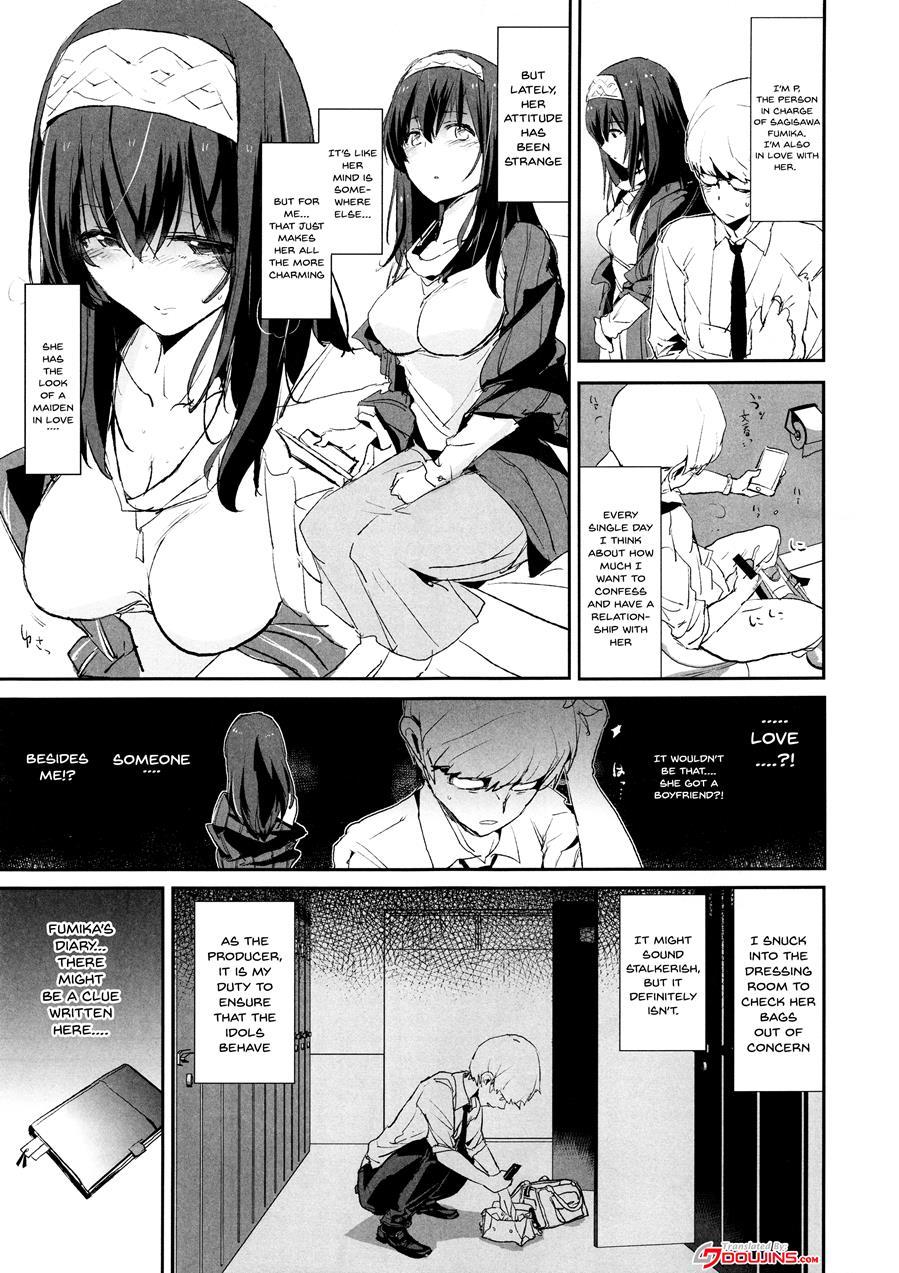 Sagisawa Fumika No Saimin Dosukebe Kansoubun With Nitta Minami + Paper Chapter 1 Page 2