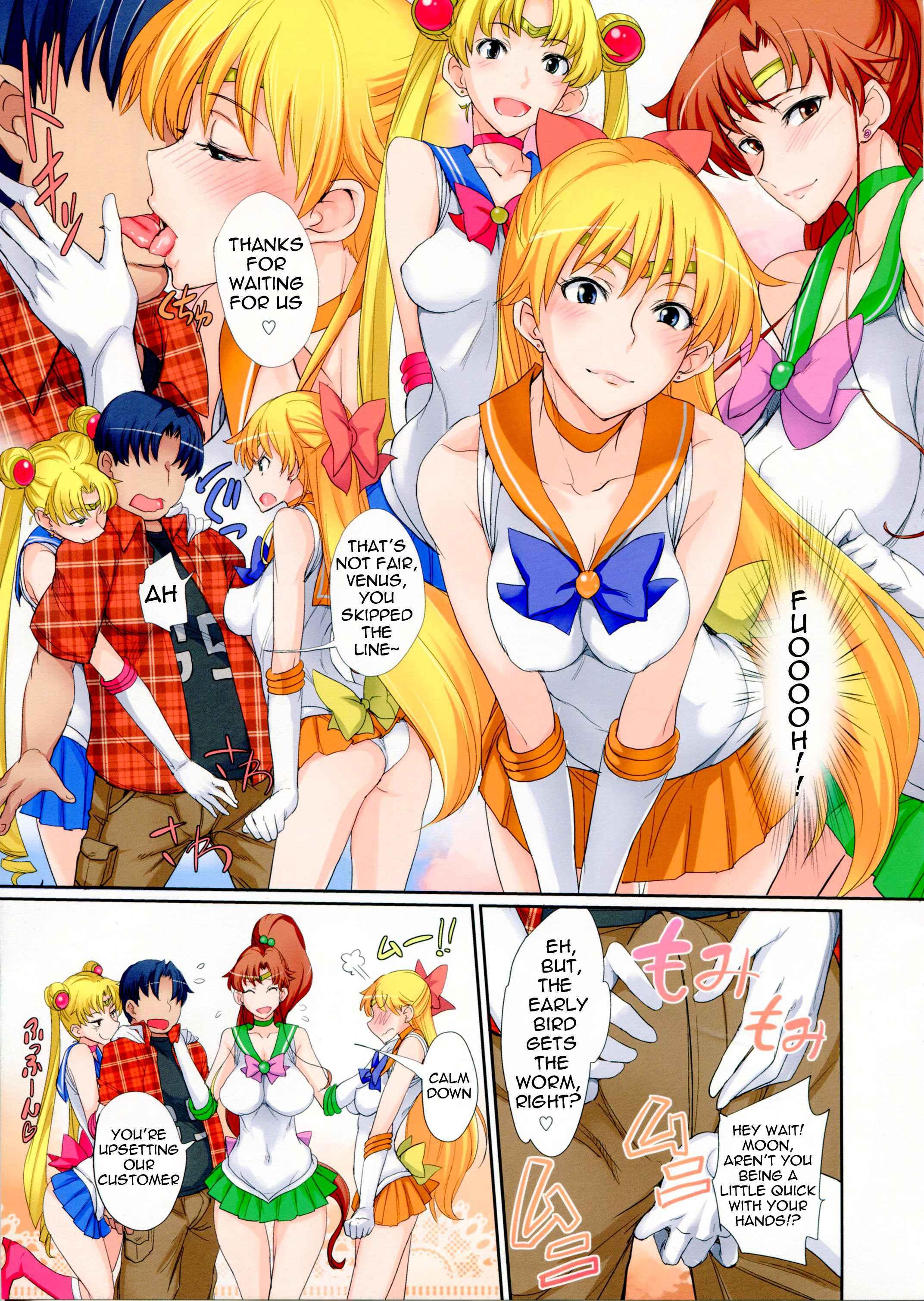 Sailor Moon Dj - Getsu Ka Sui Moku Kin Do Nichi Full Color - Hotel Venus E Youkoso!! 2