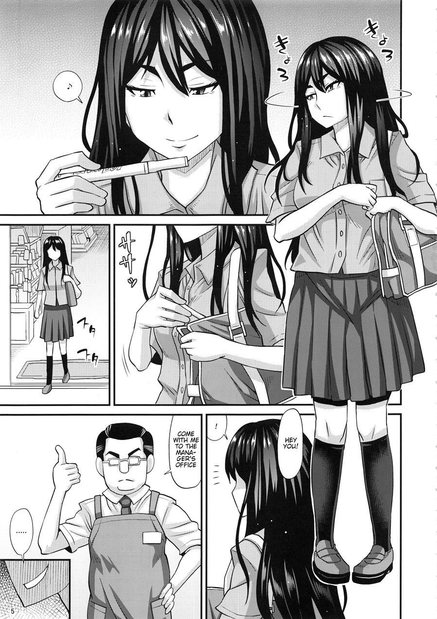 Saionji Shion Ga Iku - Futanari Musume Manbiki Shintai Kensa 1