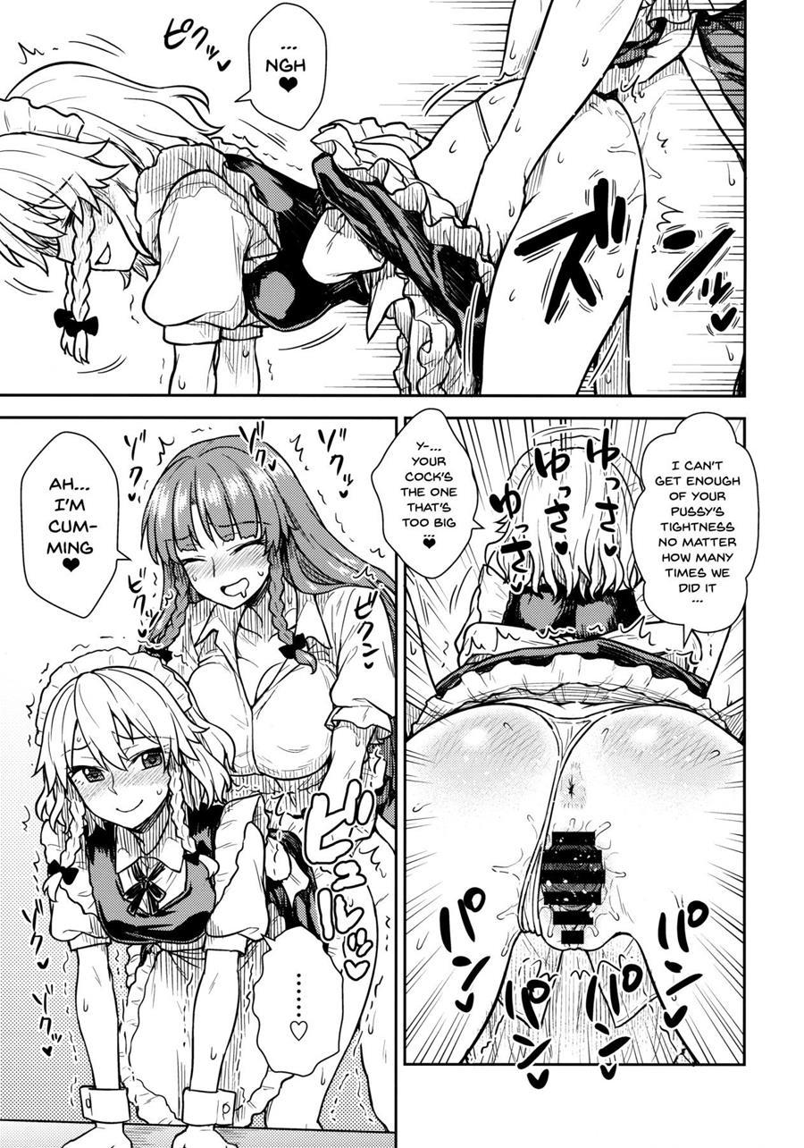 Sakuya-san Vs Meiling-san 1
