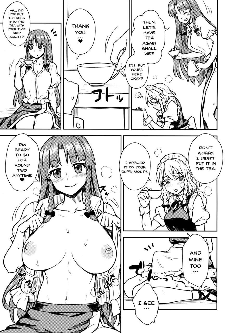 Sakuya-san Vs Meiling-san 1