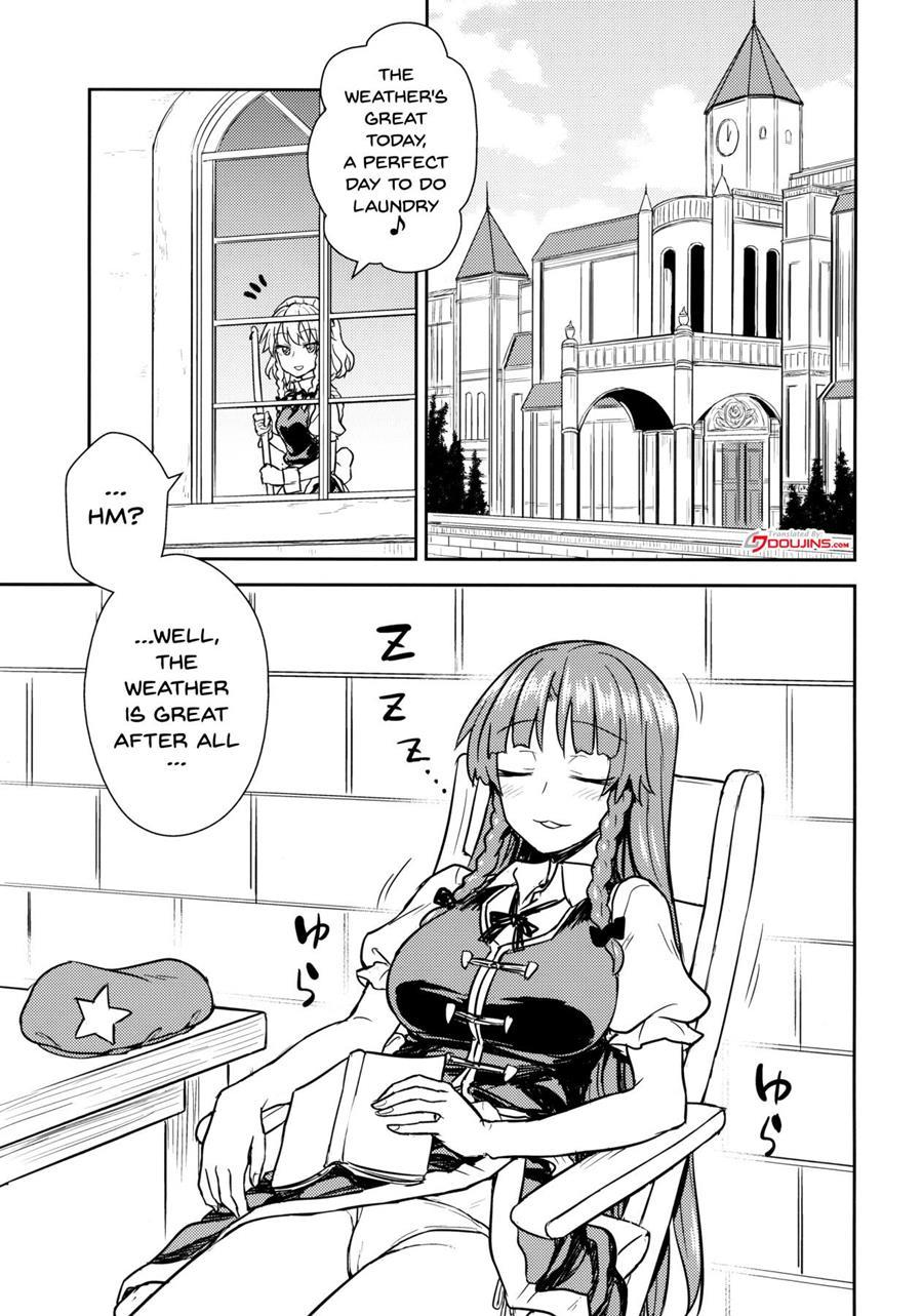 Sakuya-san Vs Meiling-san 1