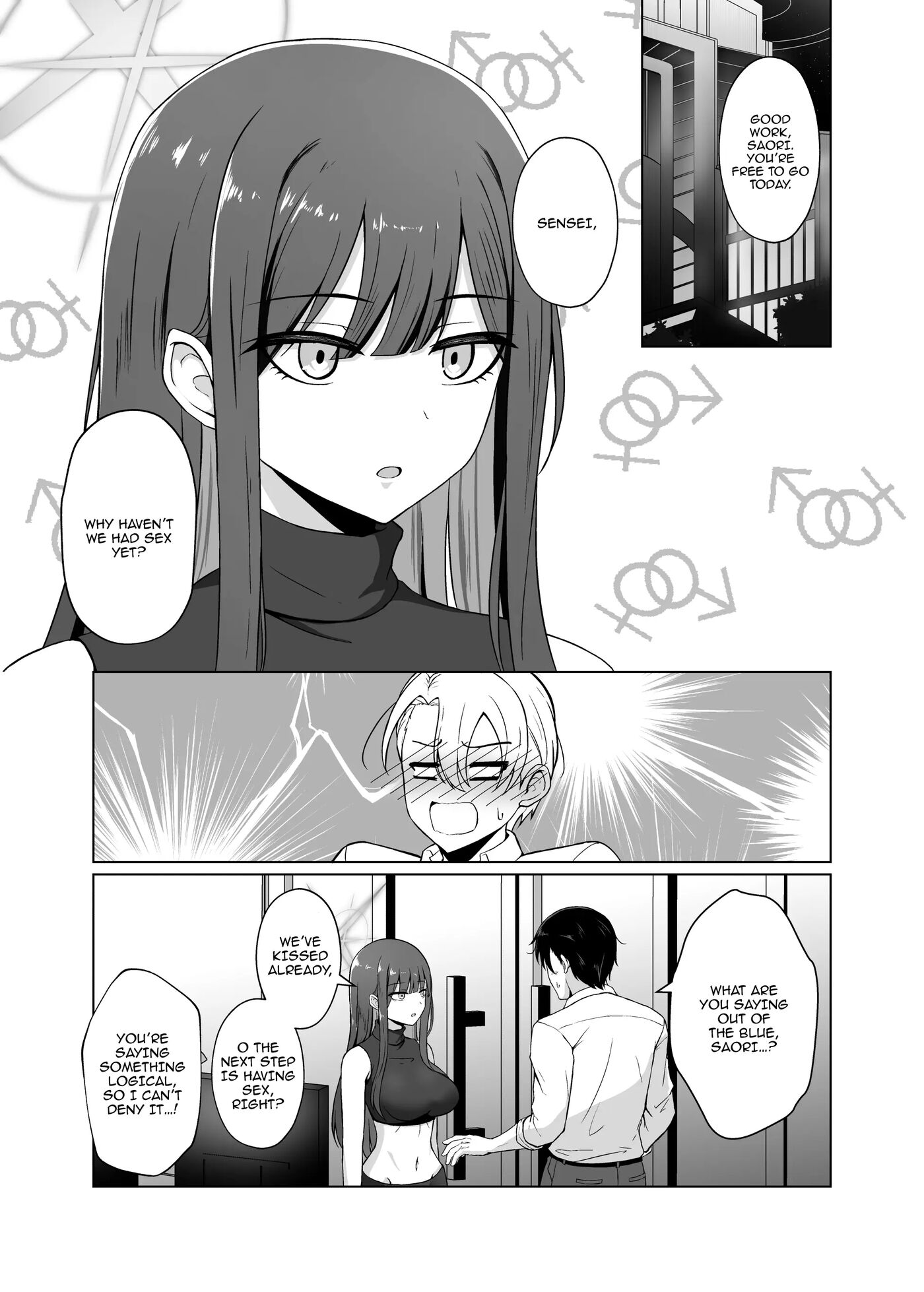 Saori Ga "ai" O Motometara - I Love + Kore Kara No Saori To Sensei Chapter 1 Page 2
