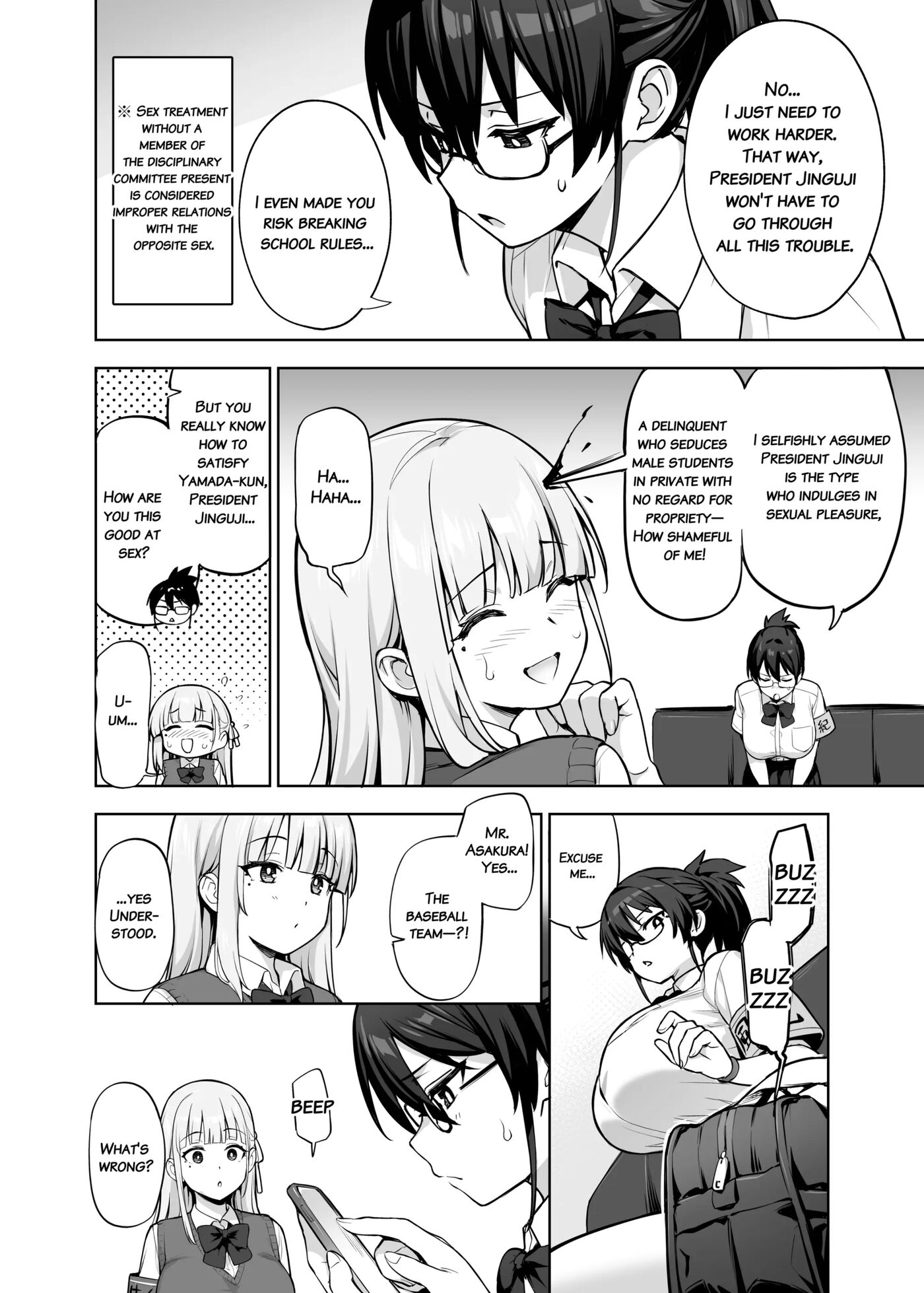 Seitokai No Joshi-tachi Ga Kyonyuu Sugiru Ken Chapter 1 Page 9