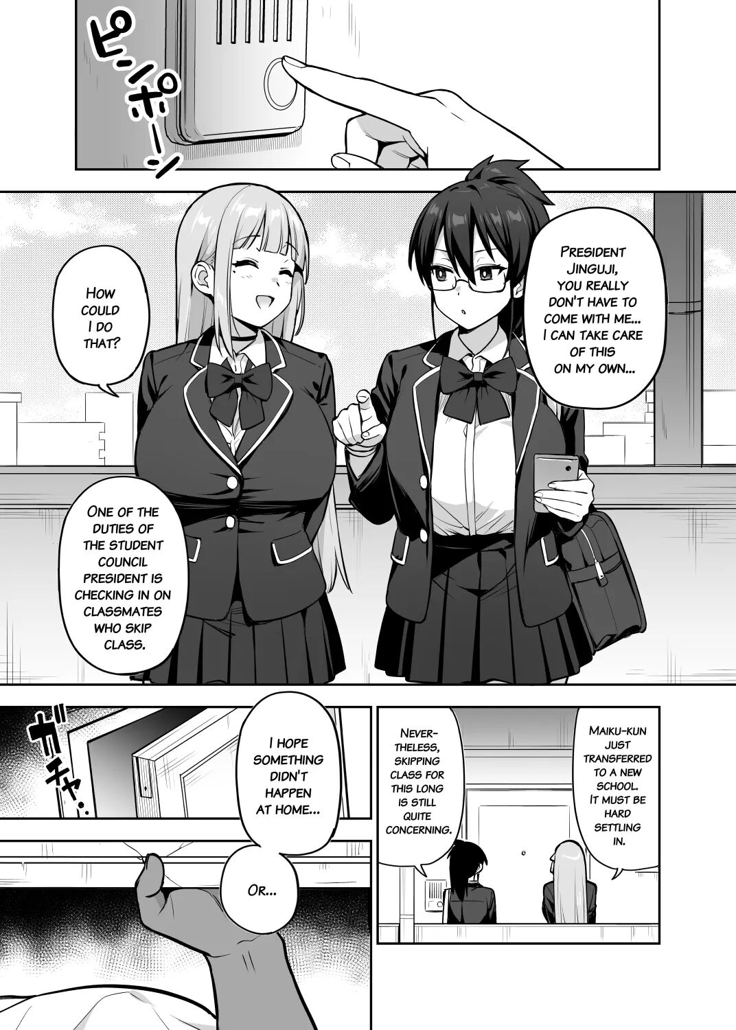Seitokai No Joshi-tachi Ga Kyonyuu Sugiru Ken Chapter 14 Page 1
