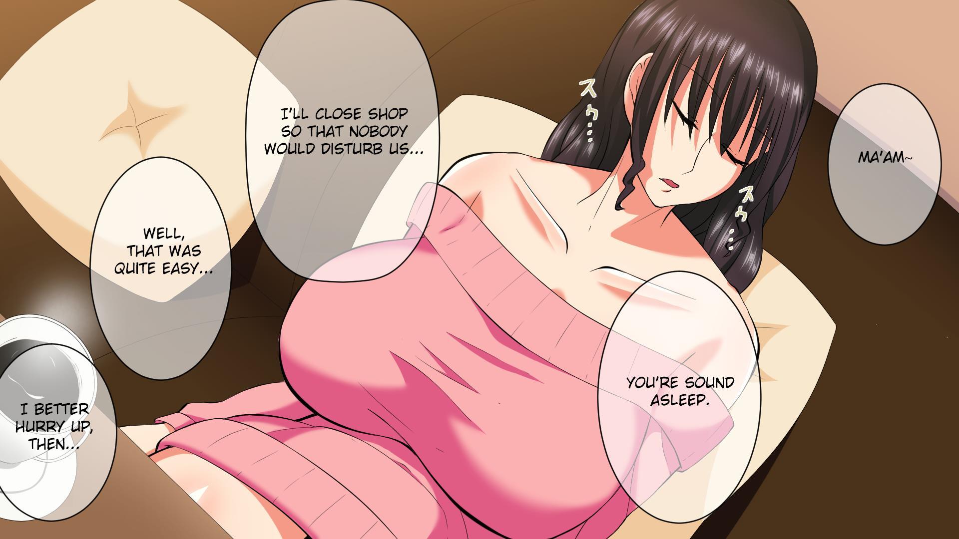 Sending A Busty Married Woman To Sleep At A Coffee Shop, It's Creampie Festa!! 1