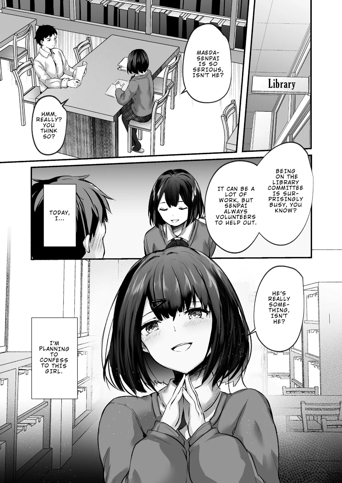 Senpai, Is It Okay For Me To Eat You Up? Chapter 1 Page 3