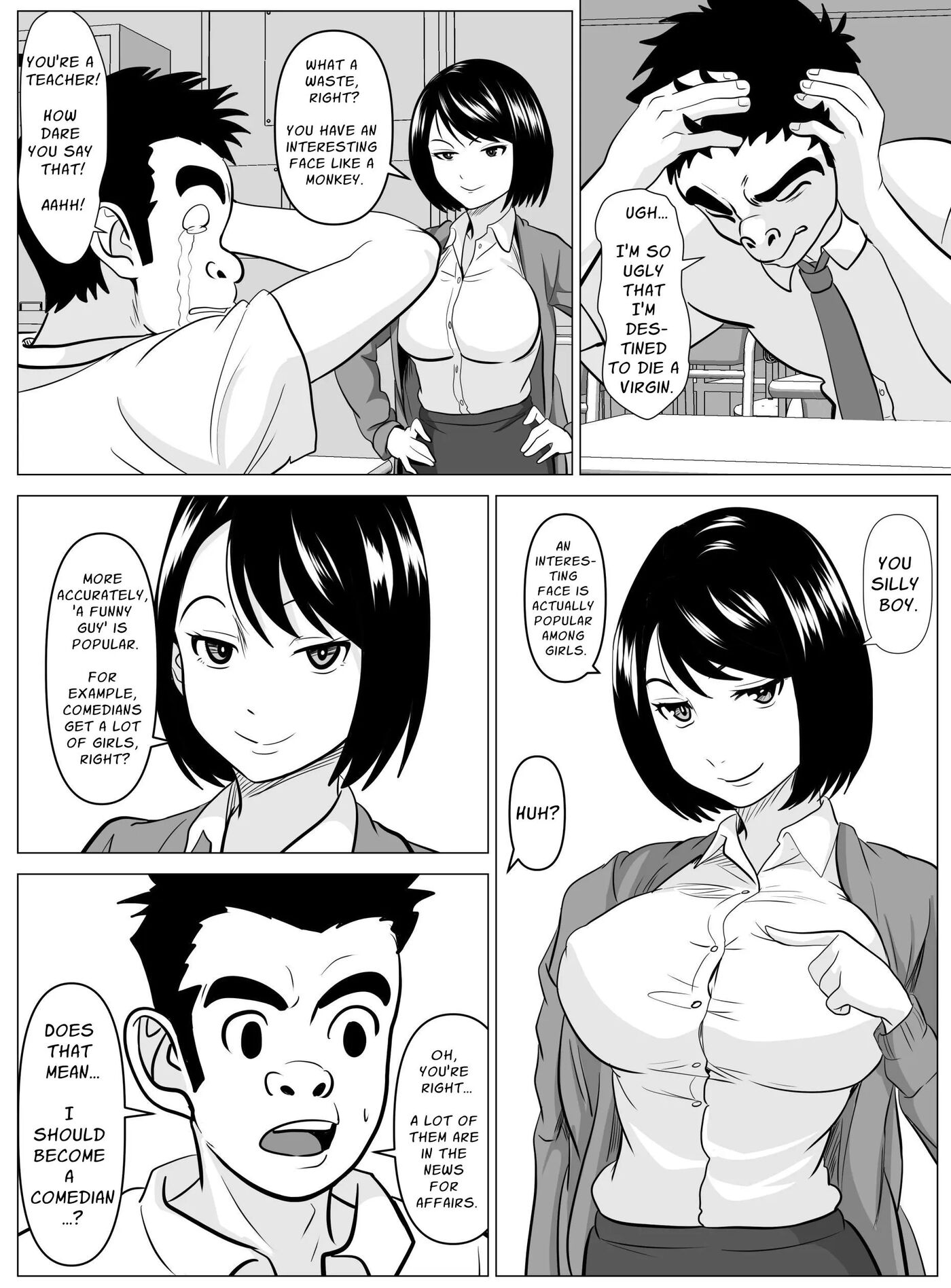 Sensei Will Help You Graduate Virginity Chapter 1 Page 6