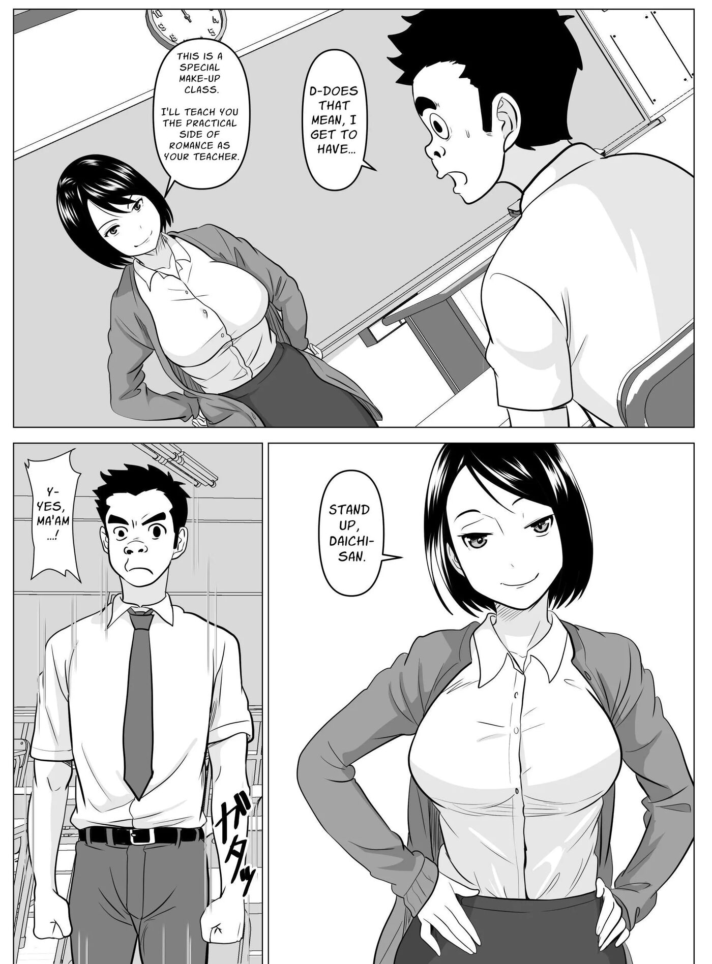 Sensei Will Help You Graduate Virginity Chapter 1 Page 9