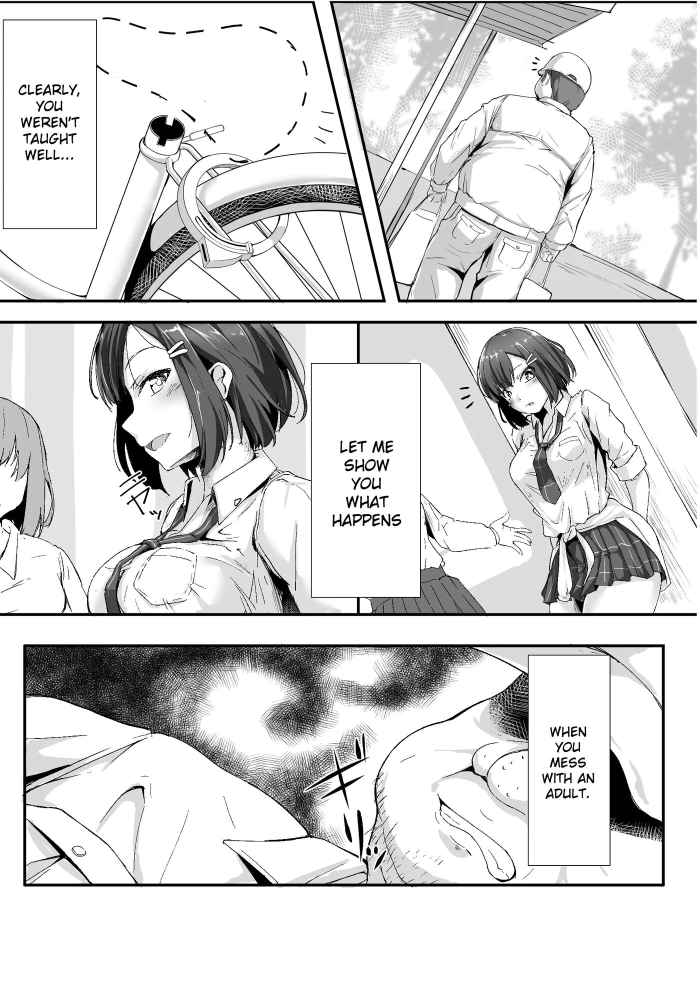 Sex Education For A Cheeky Schoolgirl 1