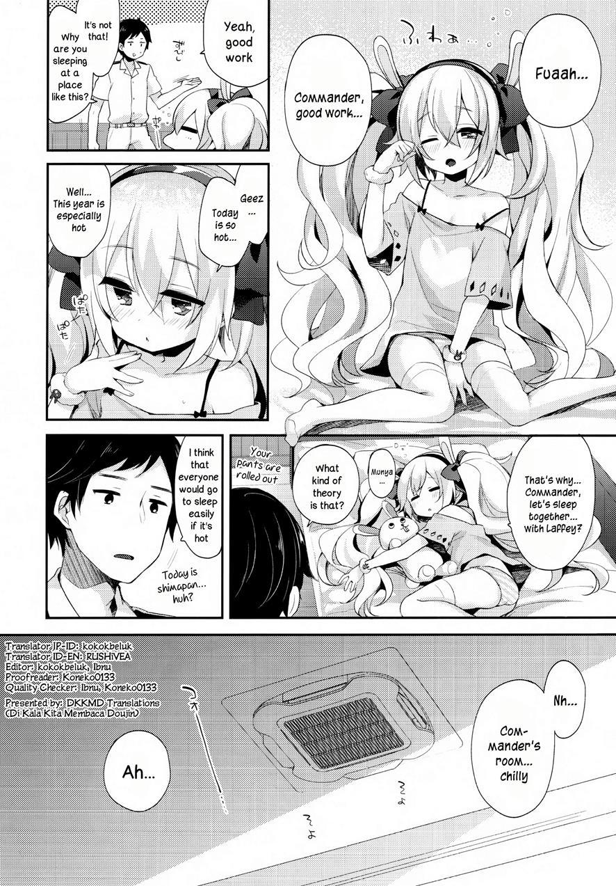 Shikikan, Kyou Wa Atsui Kara Laffey To Nenne... Shiyo? Chapter 1 Page 5