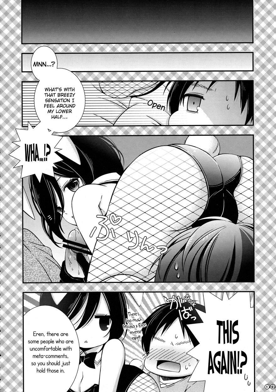 Shingeki No Kyojin Dj - Bunny Girl No Mikasa To Eroi Koto Suru Hon 1