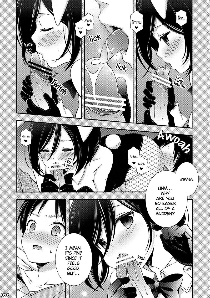 Shingeki No Kyojin Dj - Bunny Girl No Mikasa To Eroi Koto Suru Hon 1