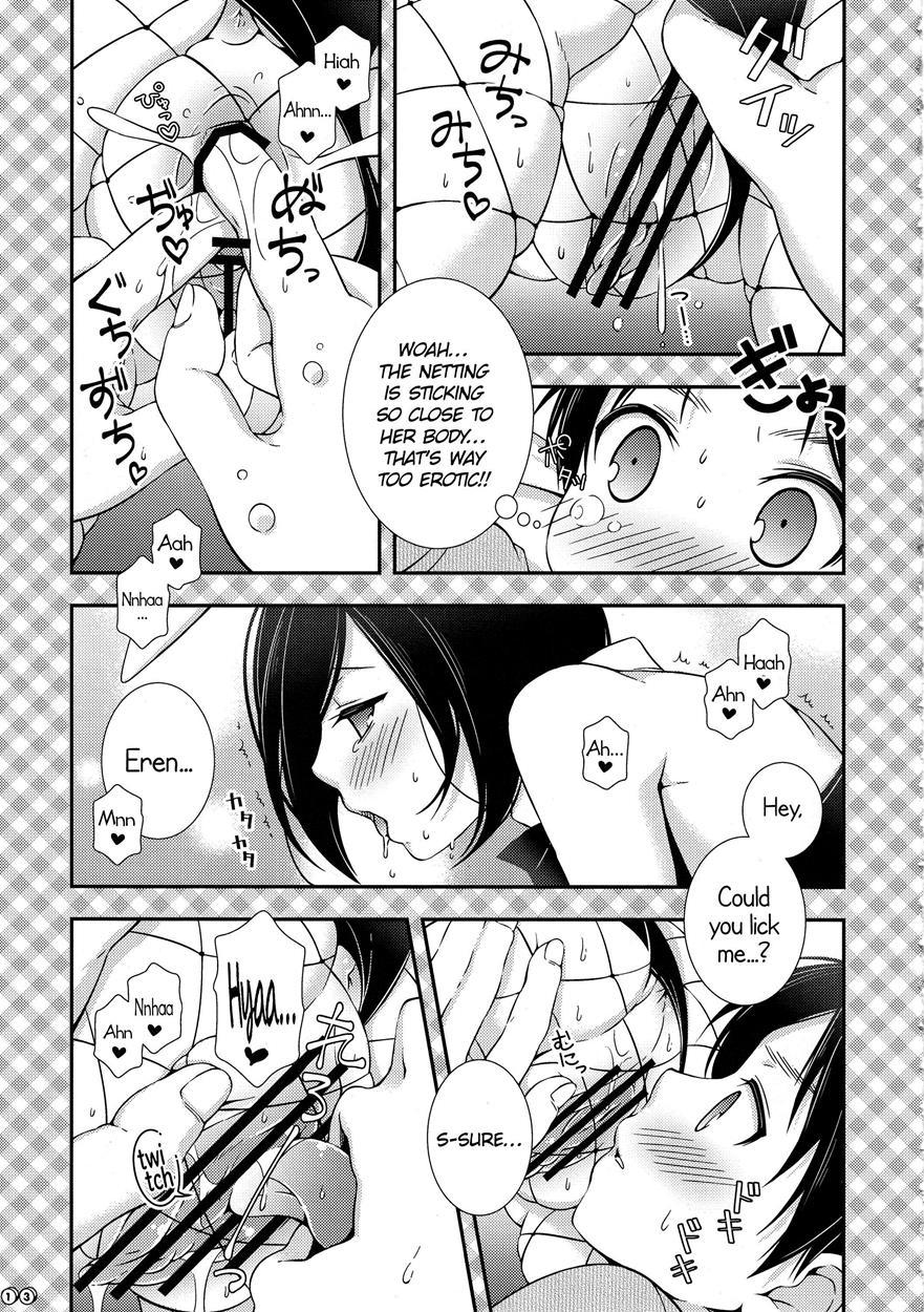 Shingeki No Kyojin Dj - Bunny Girl No Mikasa To Eroi Koto Suru Hon 1