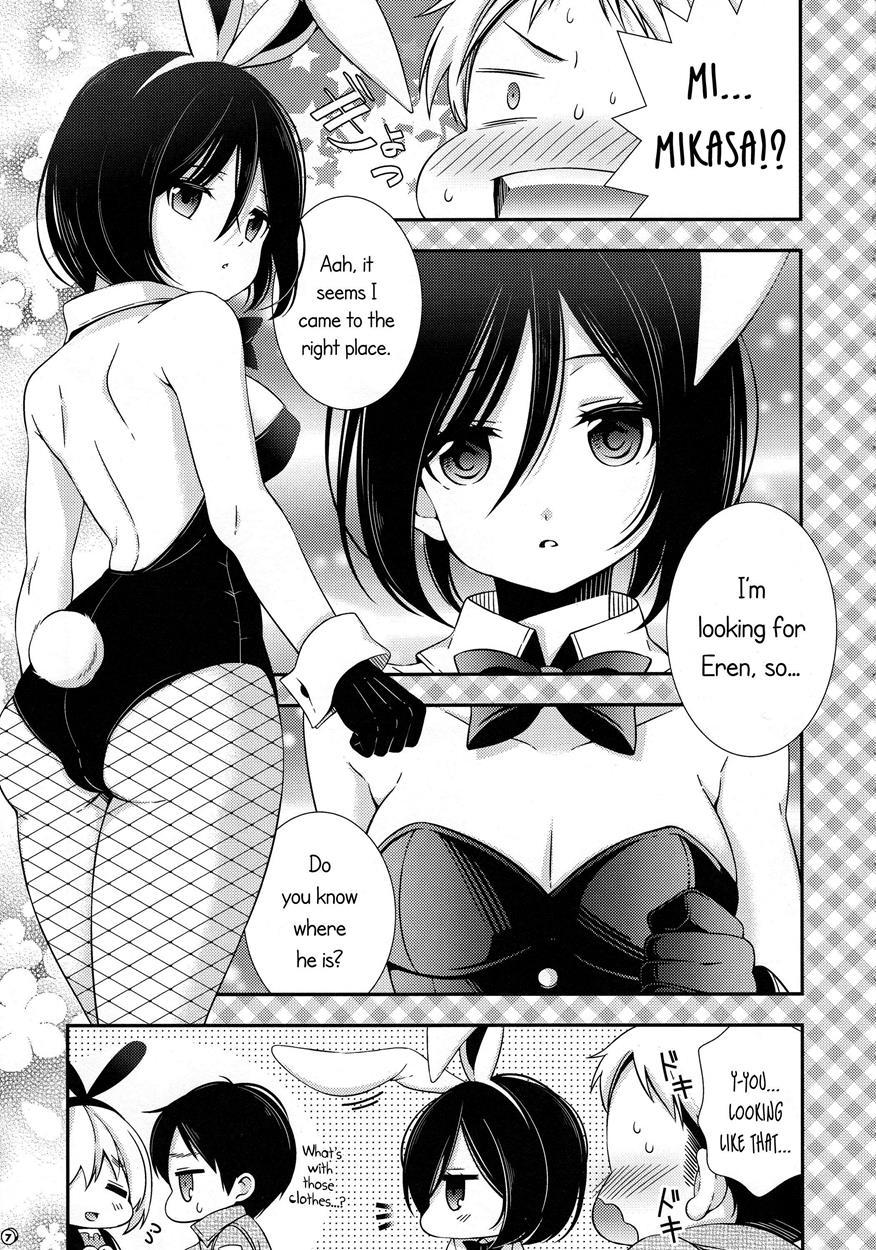 Shingeki No Kyojin Dj - Bunny Girl No Mikasa To Eroi Koto Suru Hon 1