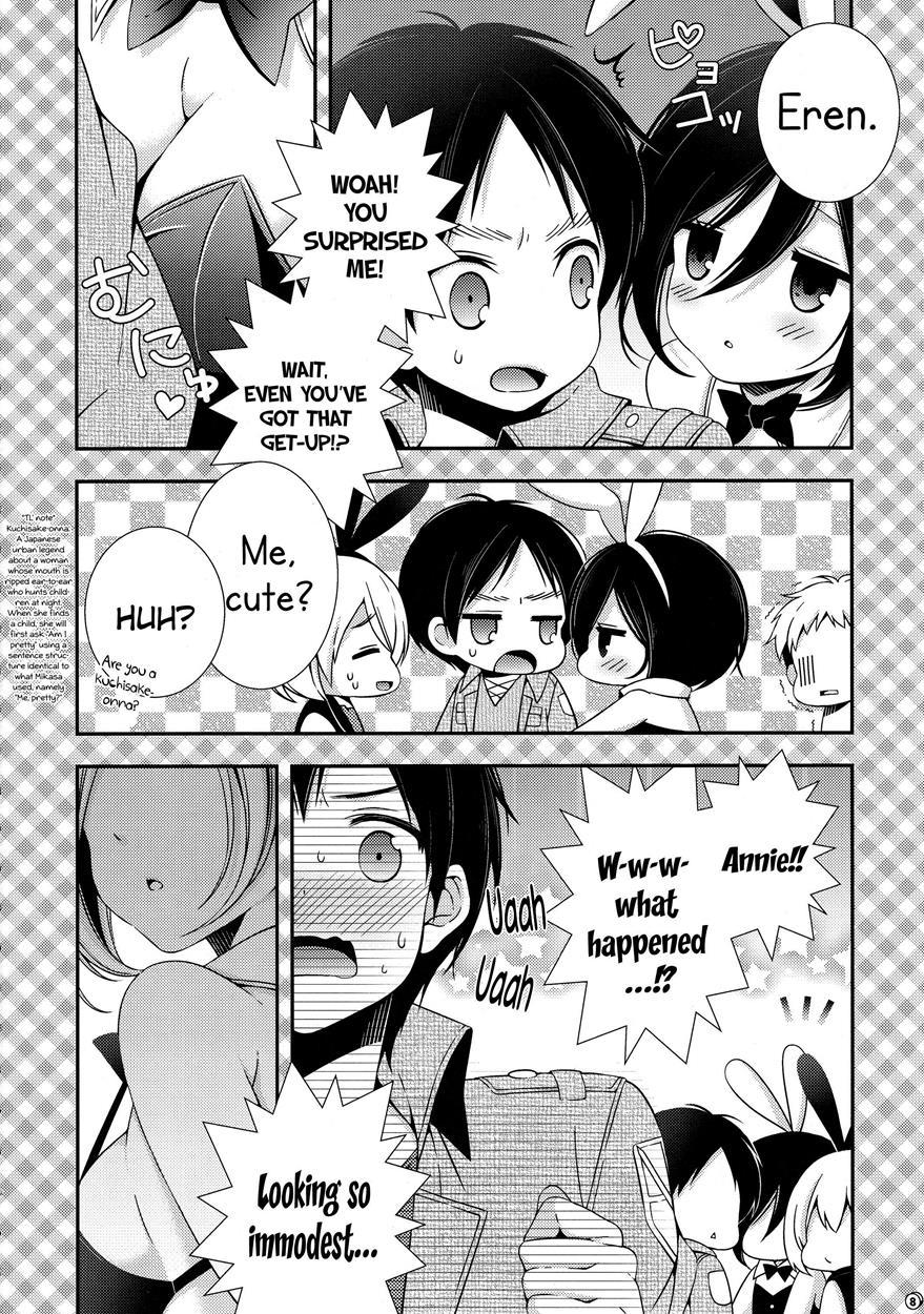 Shingeki No Kyojin Dj - Bunny Girl No Mikasa To Eroi Koto Suru Hon 1