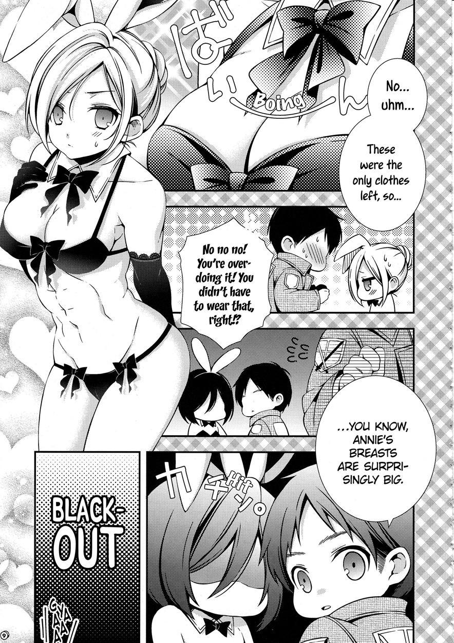Shingeki No Kyojin Dj - Bunny Girl No Mikasa To Eroi Koto Suru Hon 1