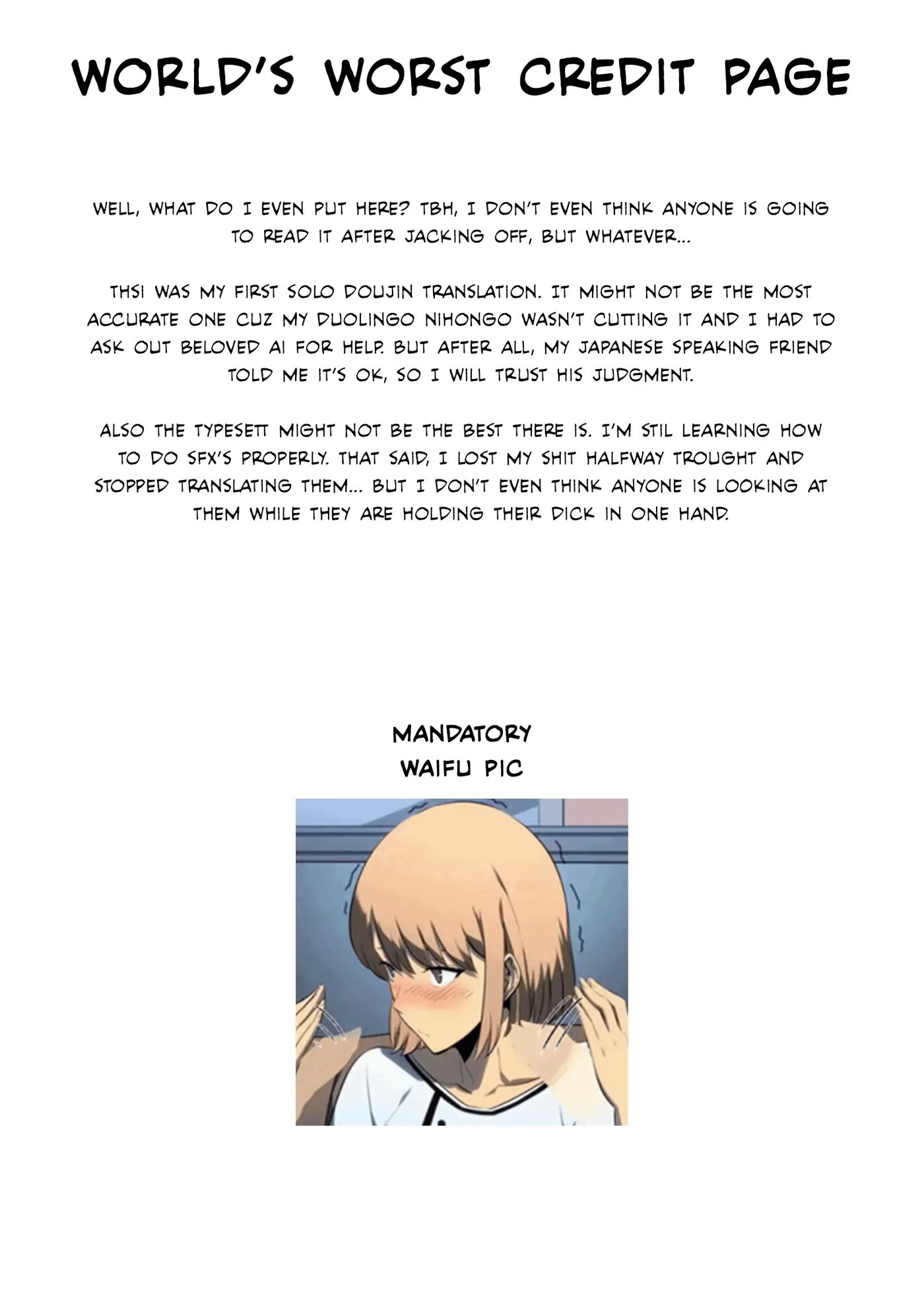 Shun Shizuku Manga 1