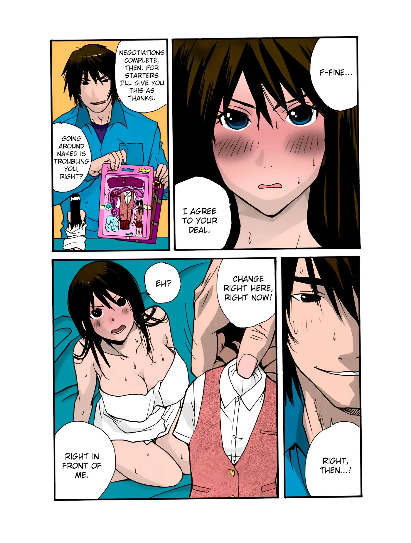 Small Kanojo ~18cm No Aitsu No Semasugiru Ana~ 1