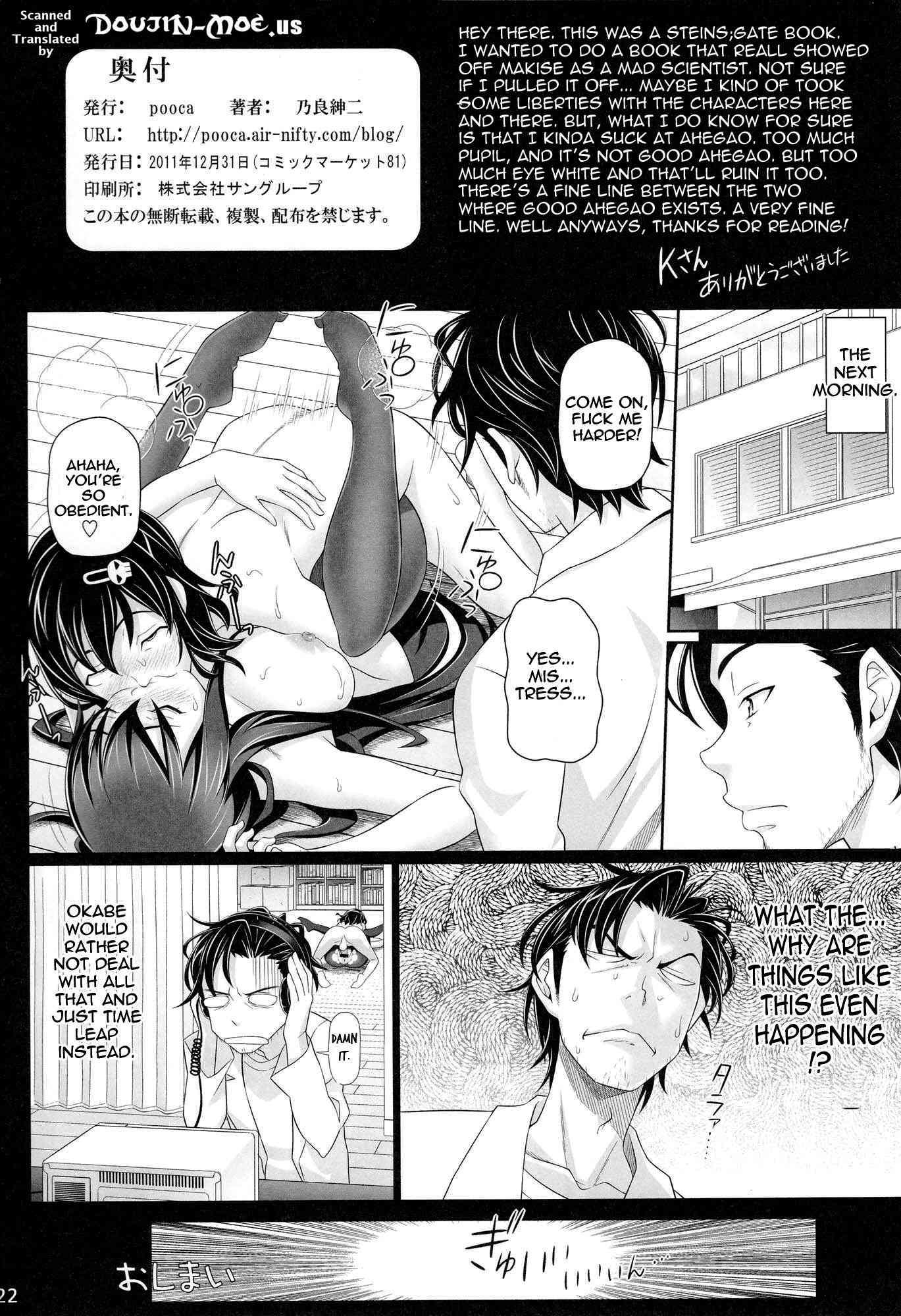 Steins;gate Dj - Training A Brainwashed Puppet Chapter 1 Page 21