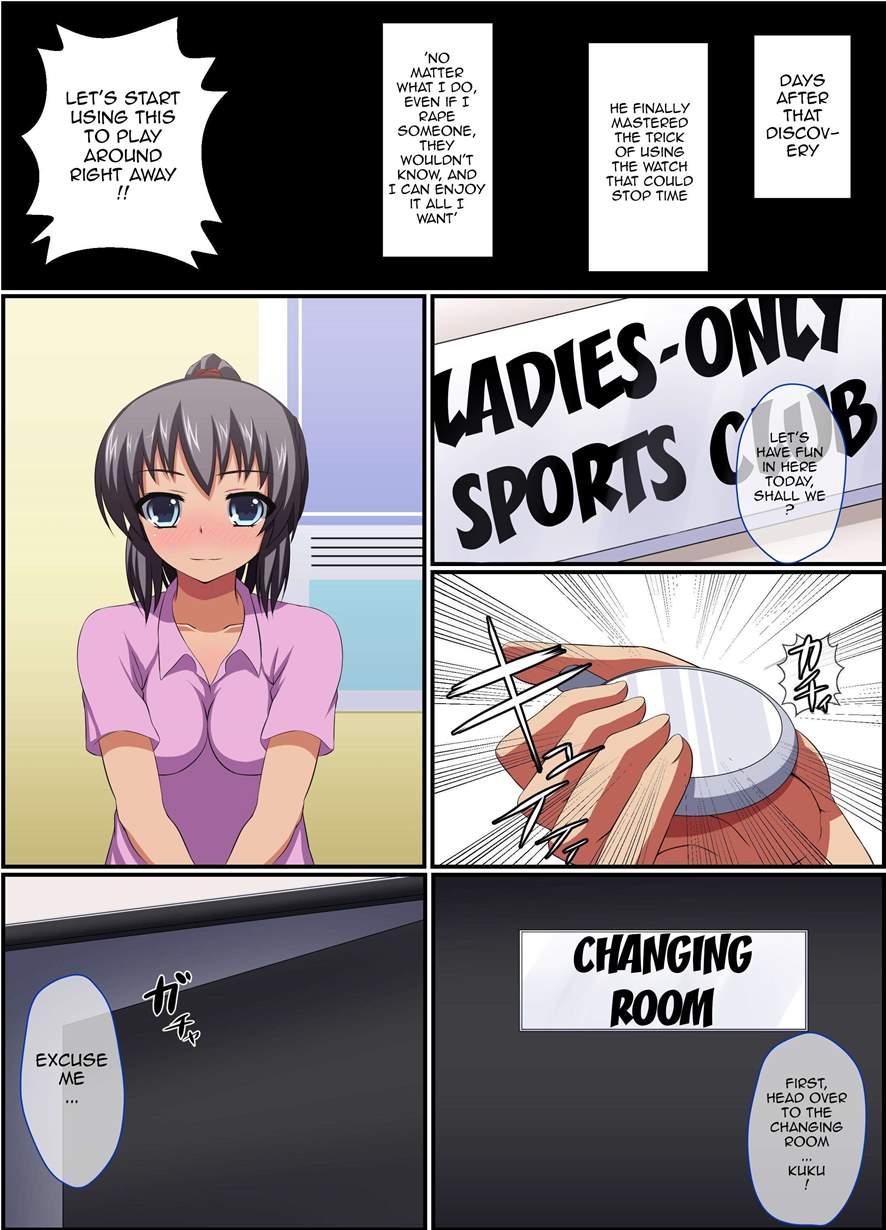 Stopping Time To Violate Women While Horny With Sweat - Sports Gym Edition 1