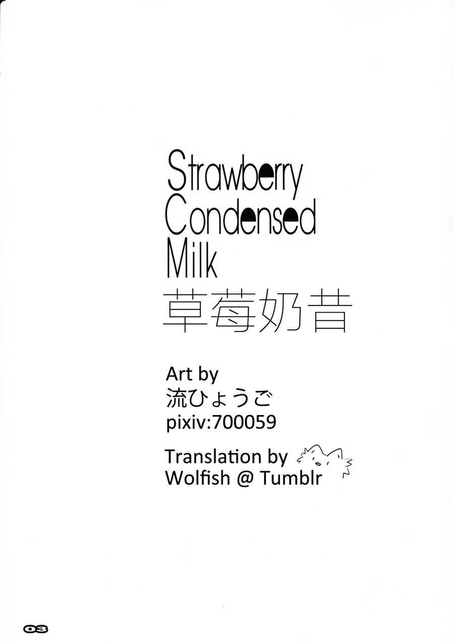 Strawberry Condensed Milk 1