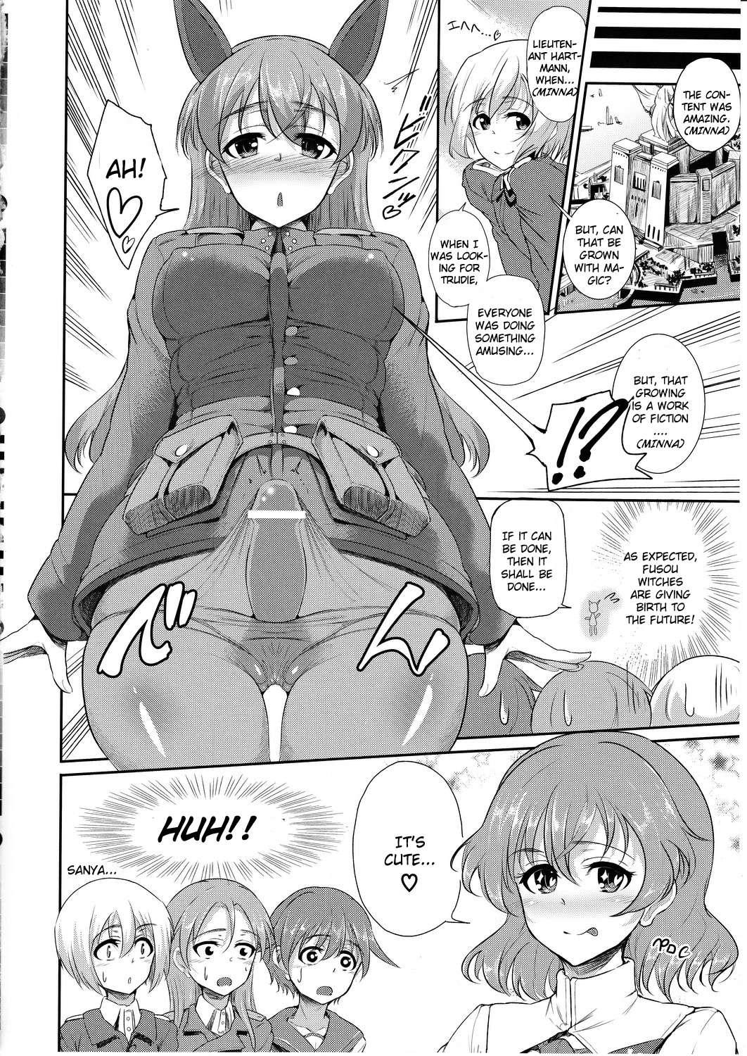 Strike Witches Dj - Tabu - Perrine No Mousou Katsugeki 1