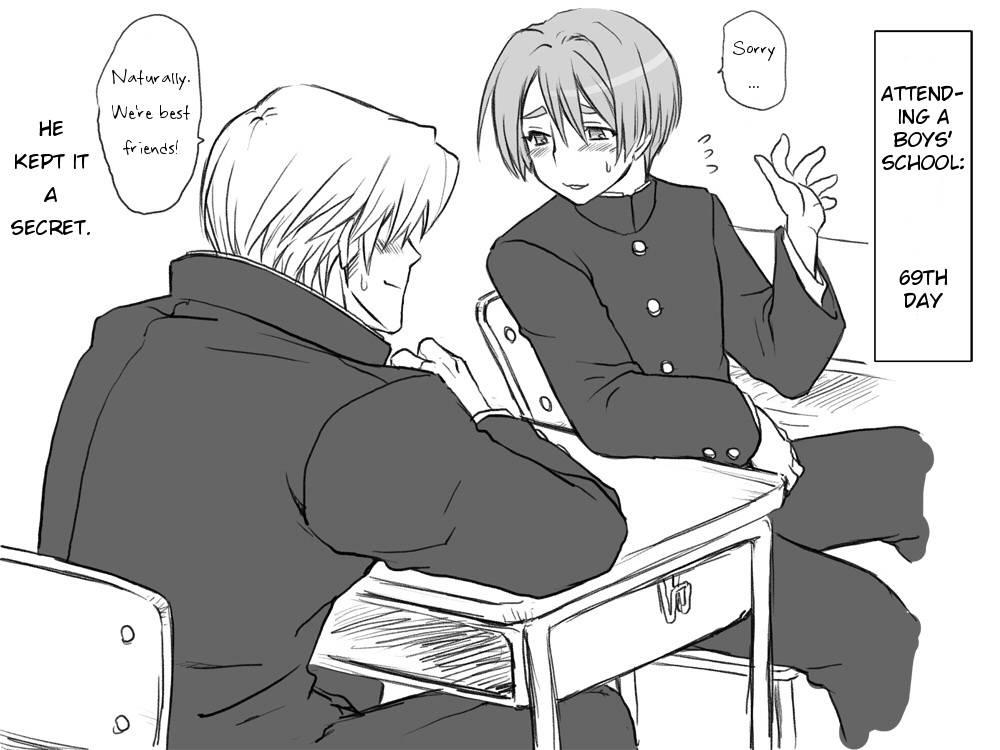 Student Life Of A Girl Disguised As A Gakuran Wearing Boy 1