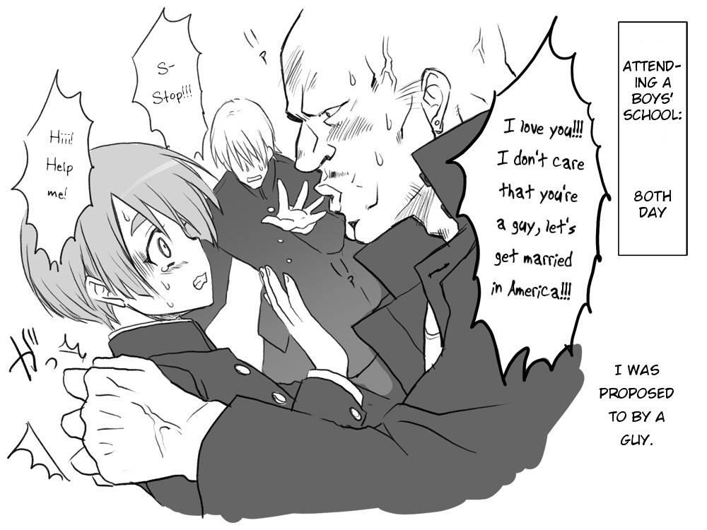 Student Life Of A Girl Disguised As A Gakuran Wearing Boy 1