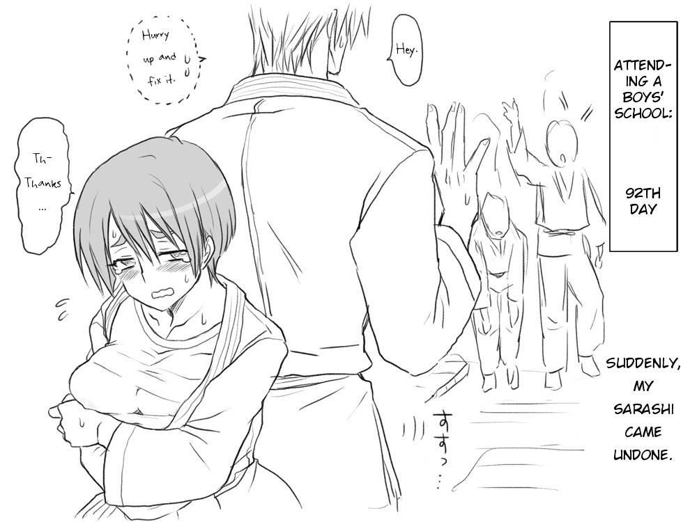 Student Life Of A Girl Disguised As A Gakuran Wearing Boy 1