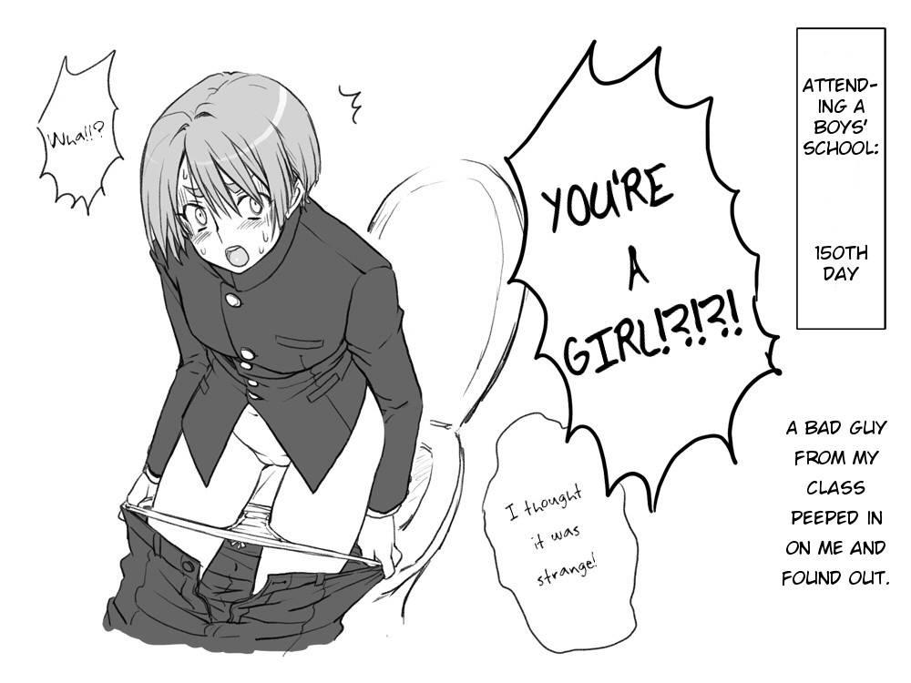 Student Life Of A Girl Disguised As A Gakuran Wearing Boy 1
