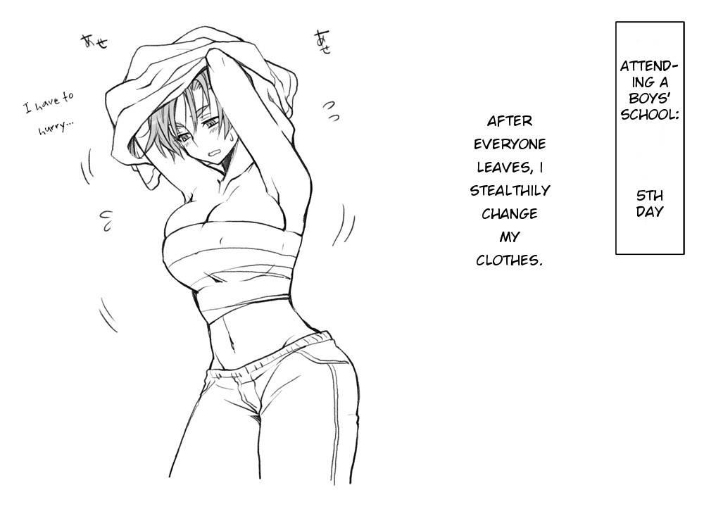 Student Life Of A Girl Disguised As A Gakuran Wearing Boy 1