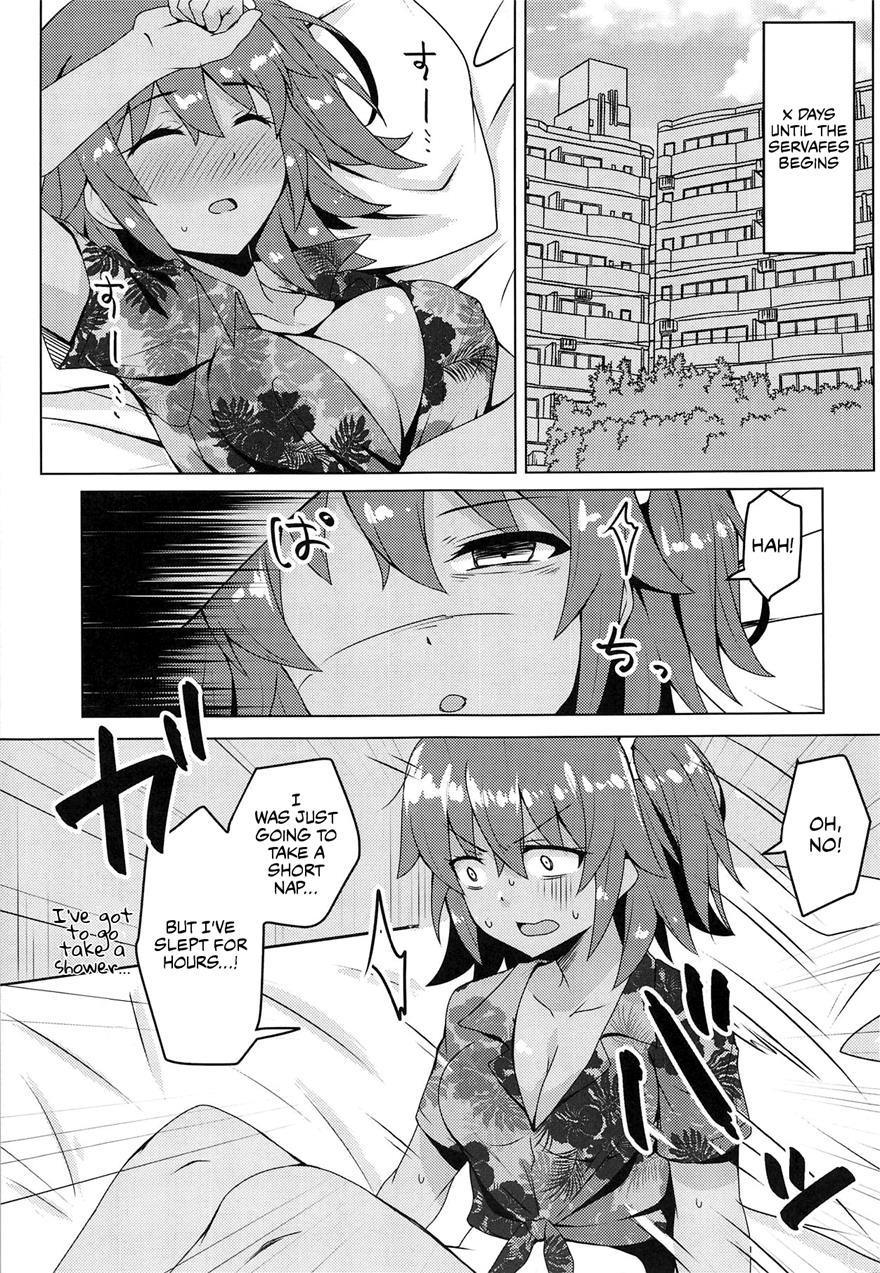 Summer Night Trouble Girl 1