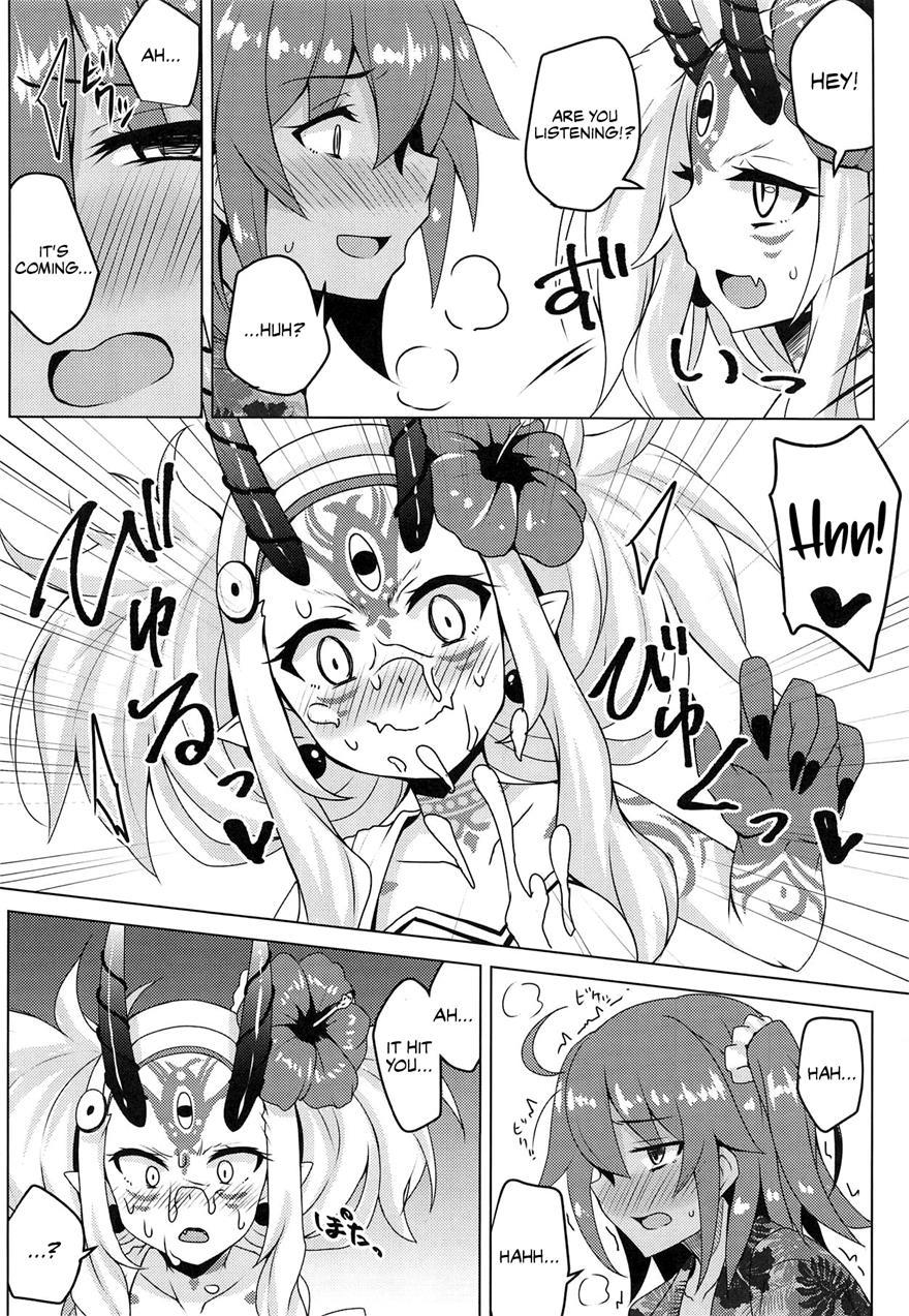 Summer Night Trouble Girl 1