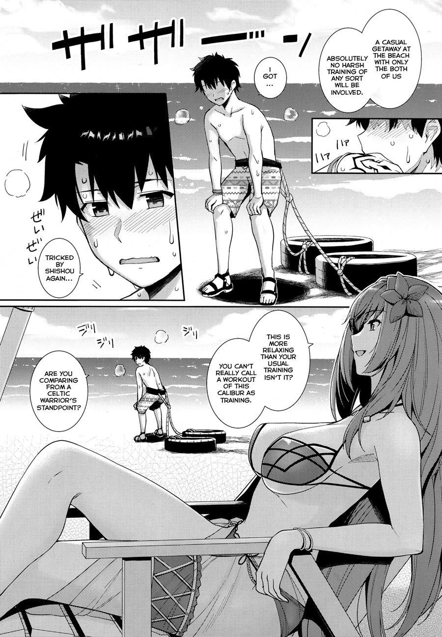 Swimsuit Shishou And Her Lover 1