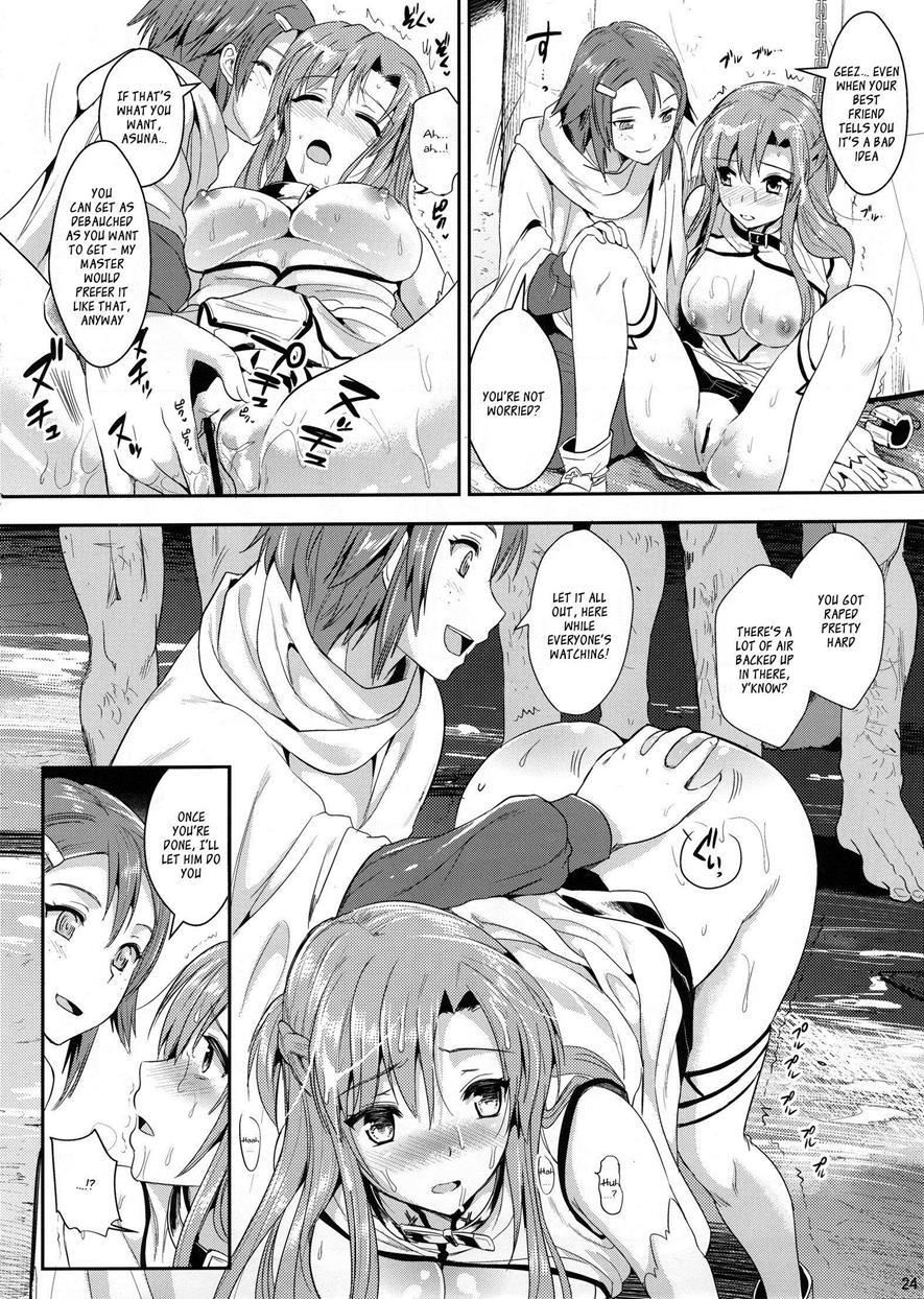 Sword Art Online Dj - Captive Sex Ii β - After Being R-ped, I Was Awakened  To Anal 1 Manga Page 23 - Read Manga Sword Art Online Dj - Captive Sex