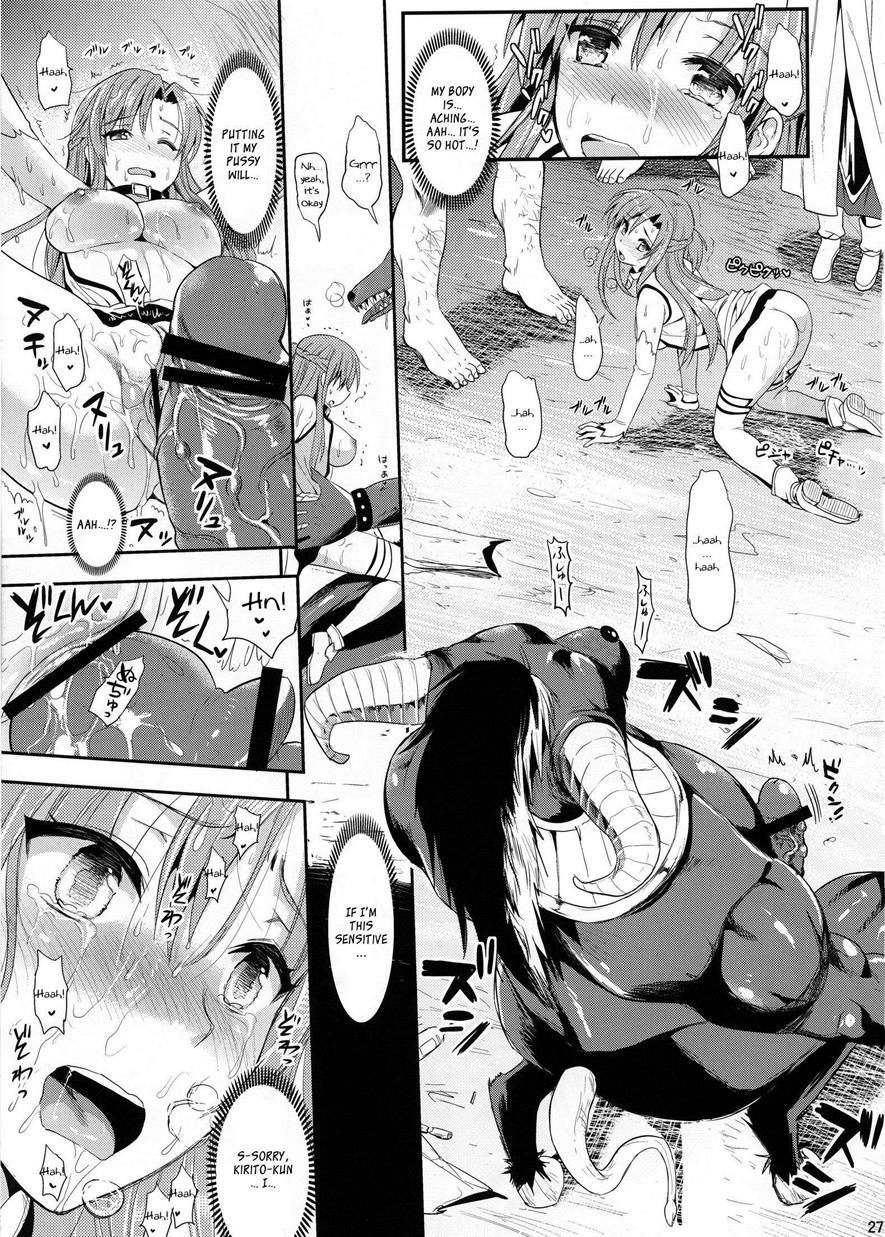 Sword Art Online Dj - Captive Sex Ii β - After Being R-ped, I Was Awakened To Anal 1