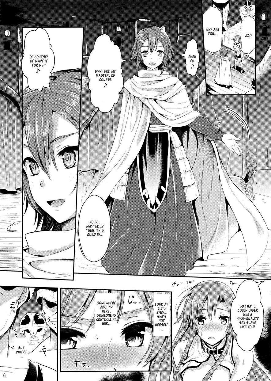 Sword Art Online Dj - Captive Sex Ii β - After Being R-ped, I Was Awakened To Anal 1