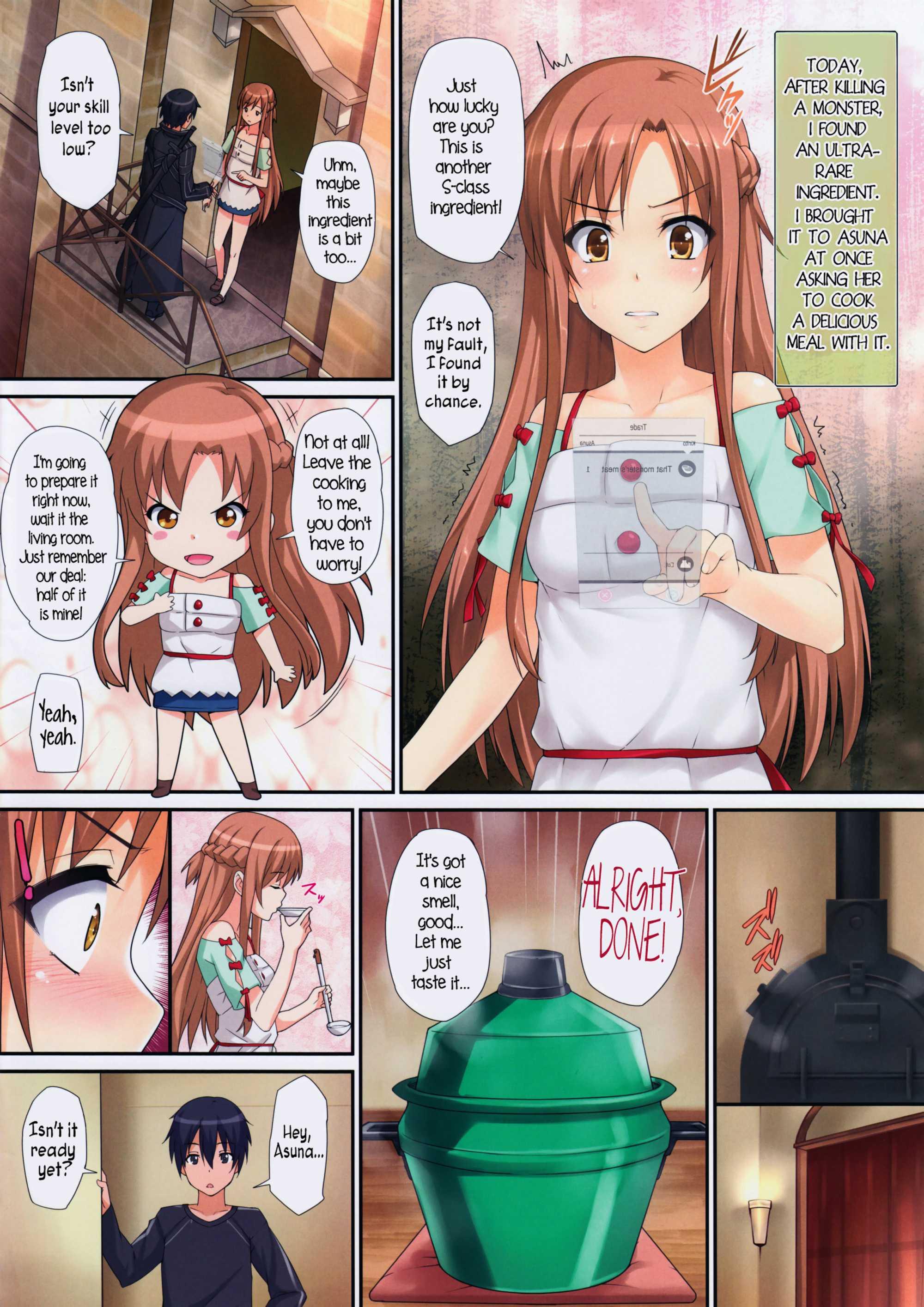 Sword Art Online Dj - Sex Again Please 1 Manga Page 2 - Read Manga Sword  Art Online Dj - Sex Again Please 1 Online For Free