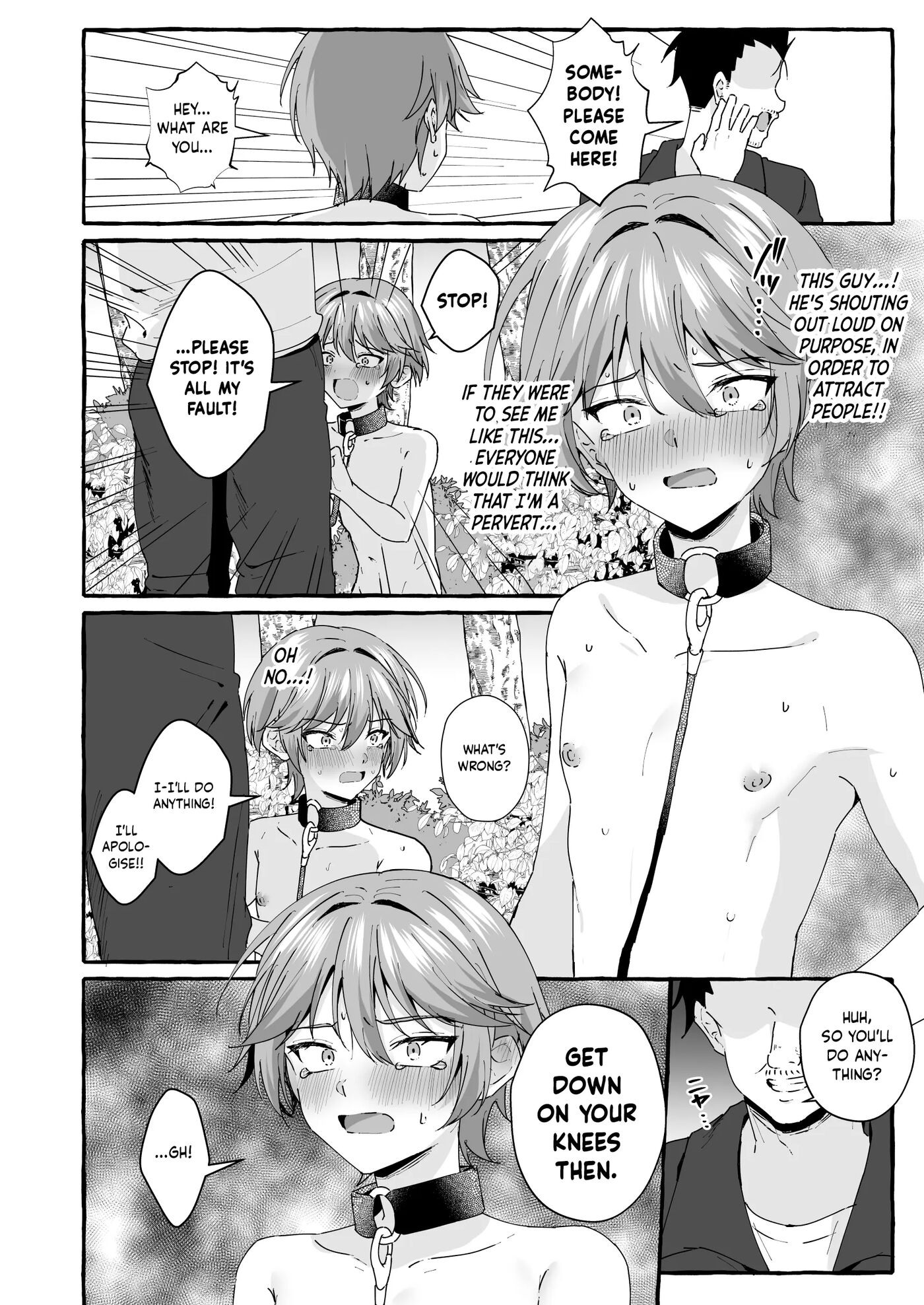 Teaching My Cheeky Student A Lesson With Forced Public Exposure! [yaoi] 1