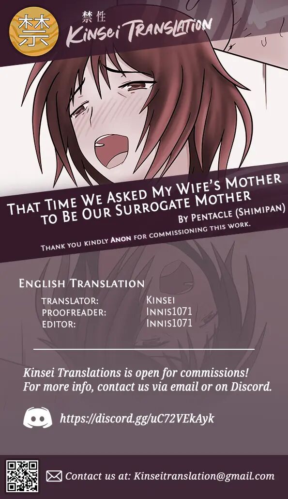 That Time We Asked My Wife's Mother To Be Our Surrogate Mother 1