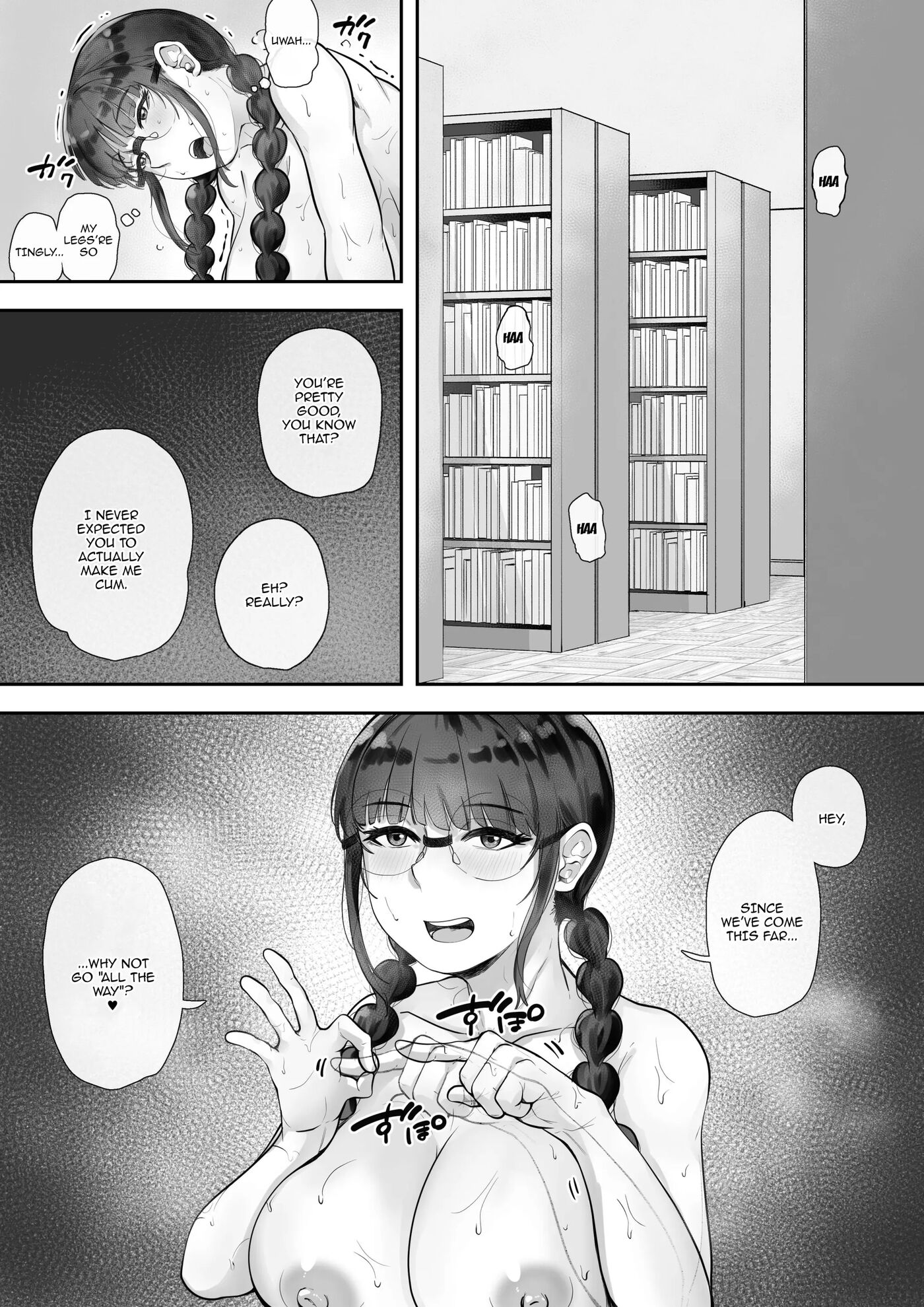 The Busty Library Committee President Is Very Interested In Lewd Stuff 1