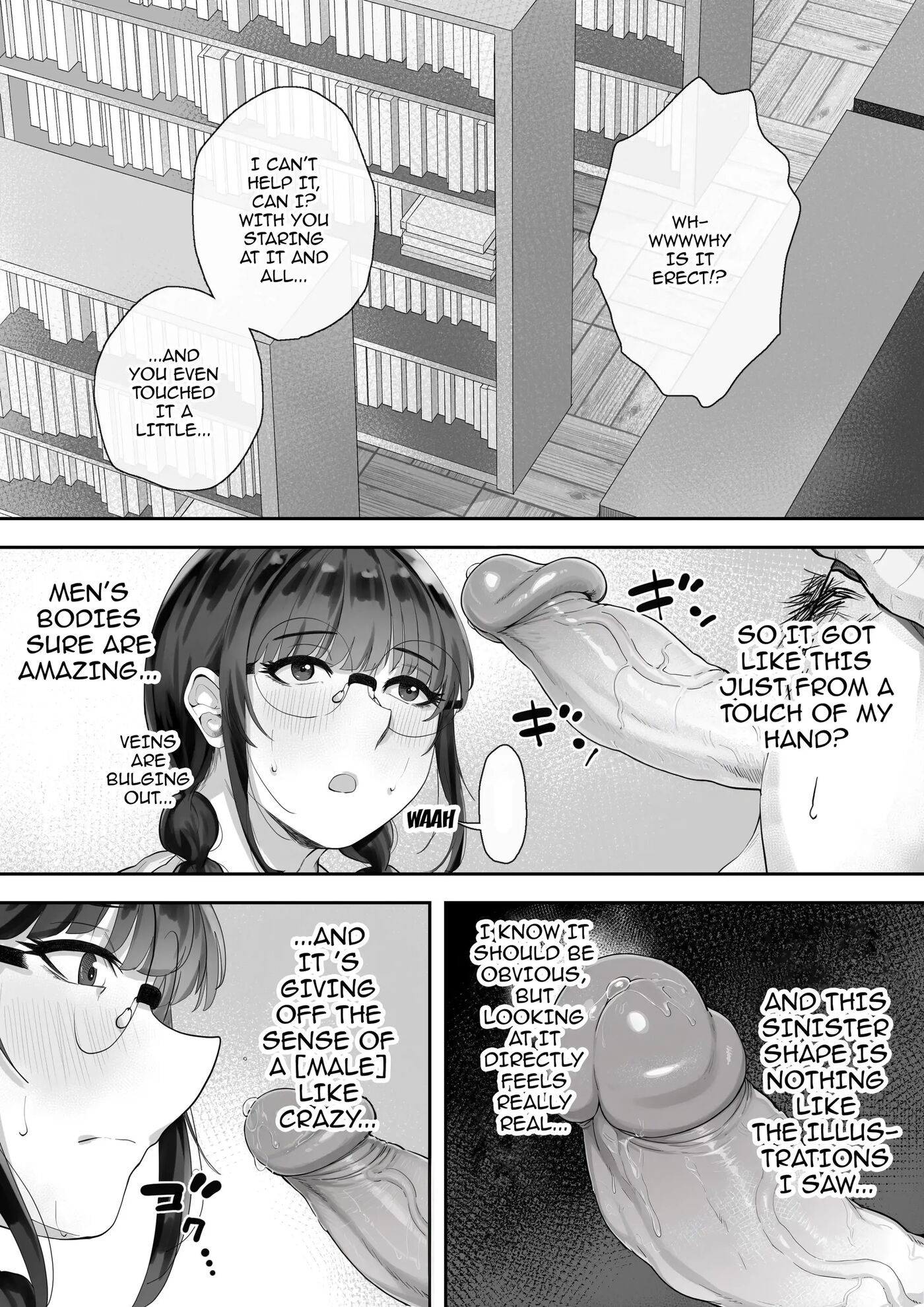 The Busty Library Committee President Is Very Interested In Lewd Stuff 1