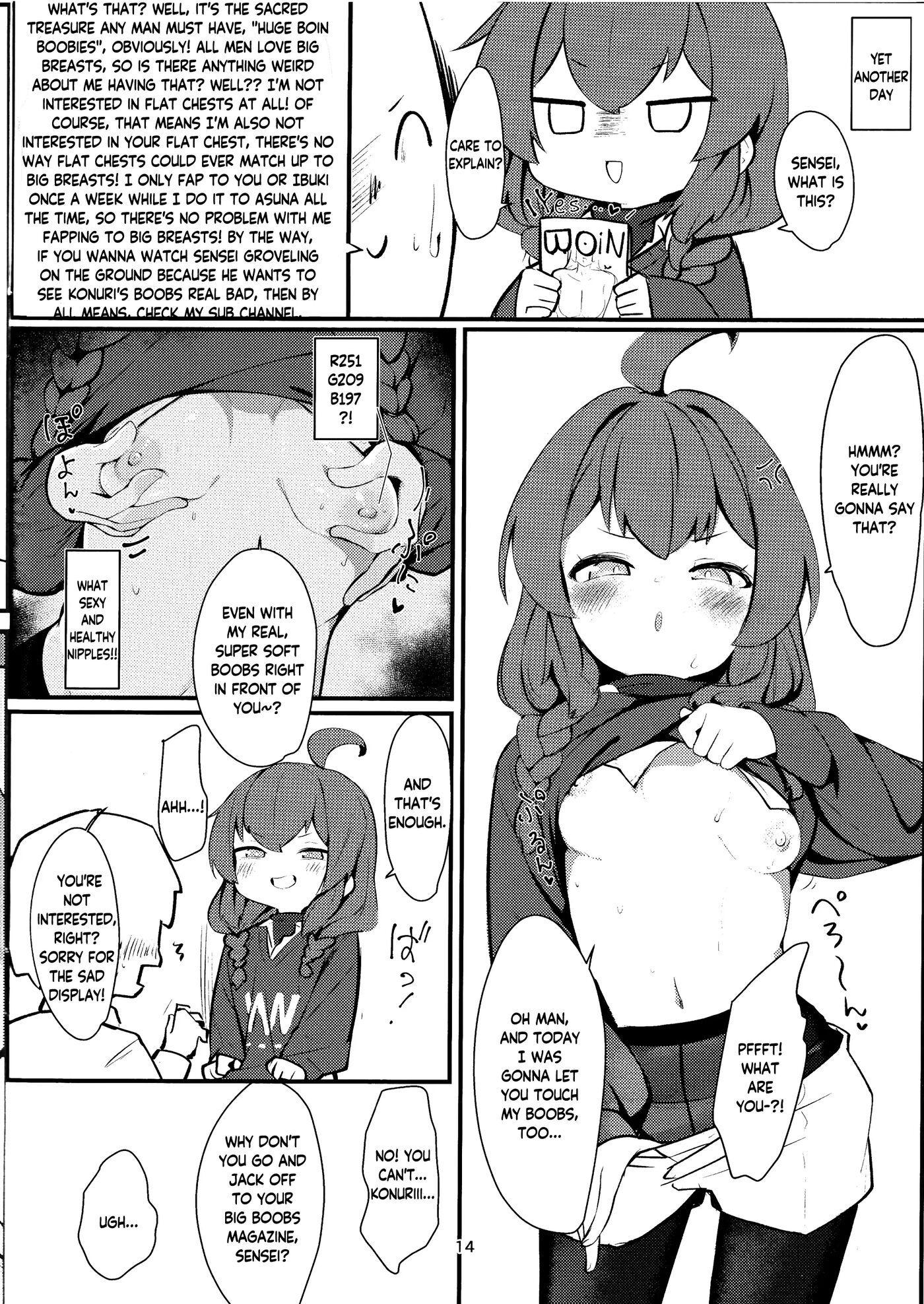 The Cheeky Precocious Brat, Konuri Maki 1