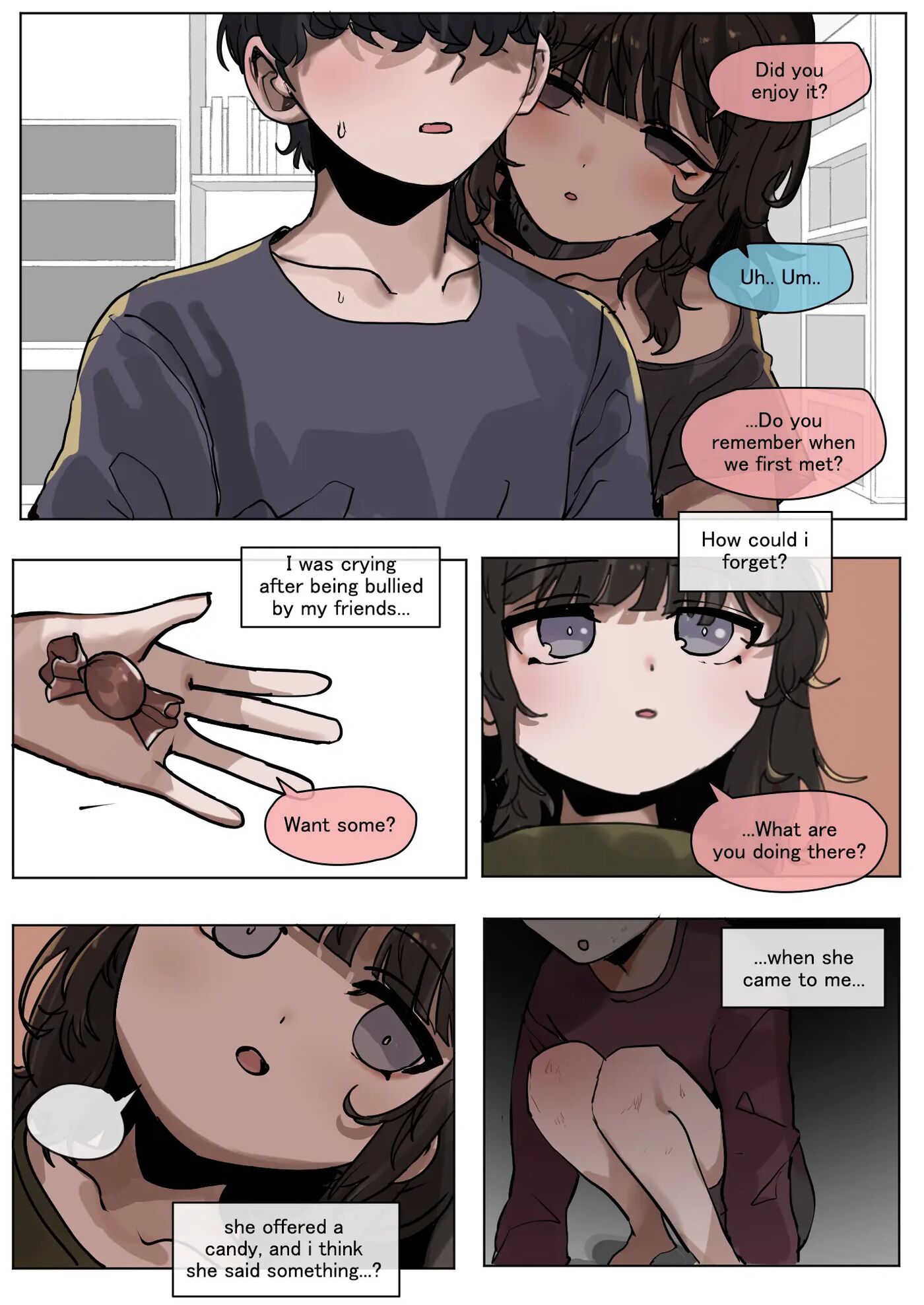 The Eyes Of The Unreadable Girl Is Dyed In Black 1