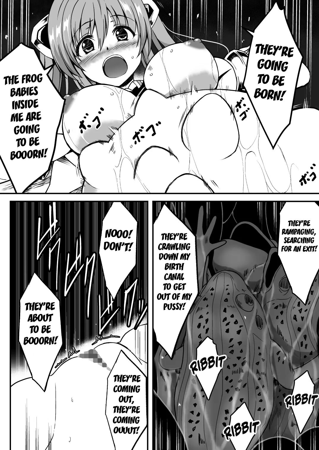 The Fate Of The Girl Who Got Impregnated With A Monster Egg And Gang Raped By Complete Strangers Chapter 2 Page 35