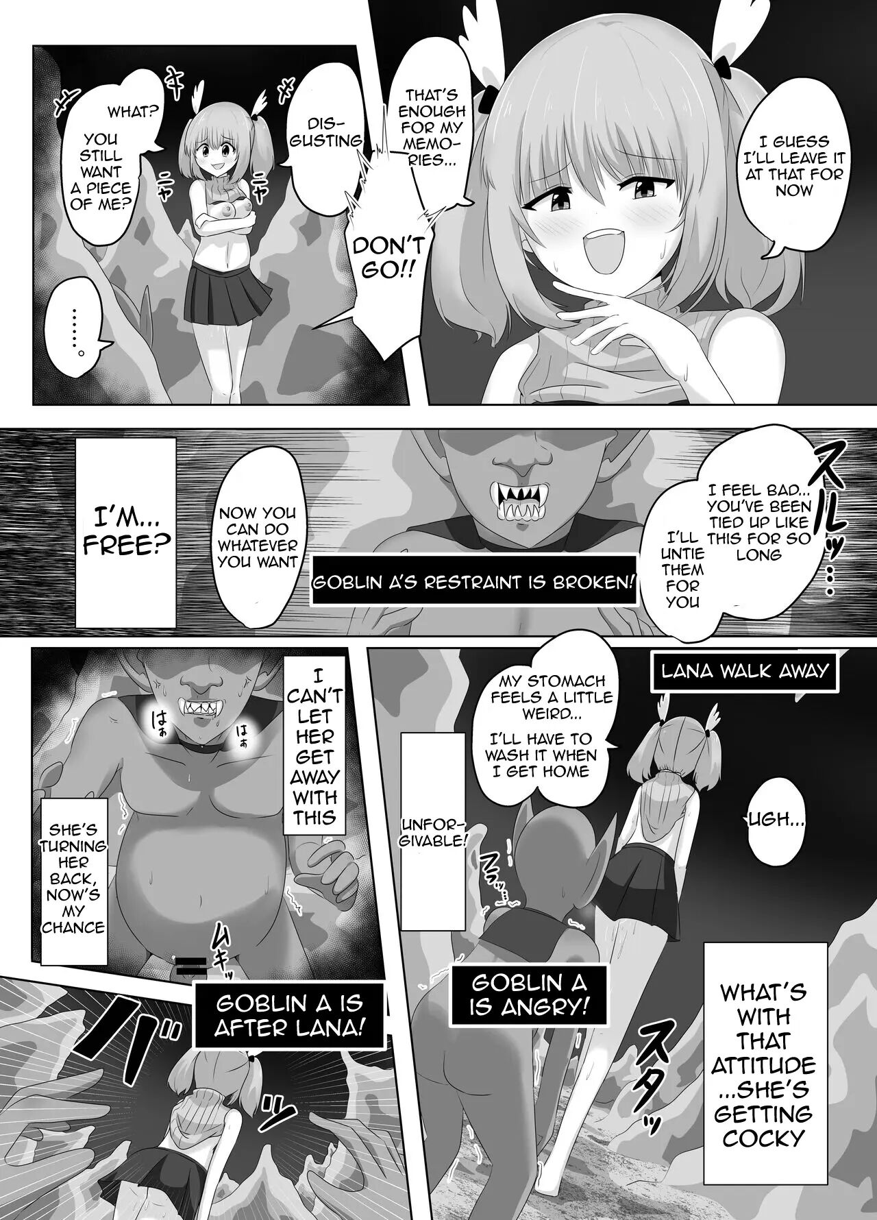 The Female Knight Who Lost Everything To Goblins 1
