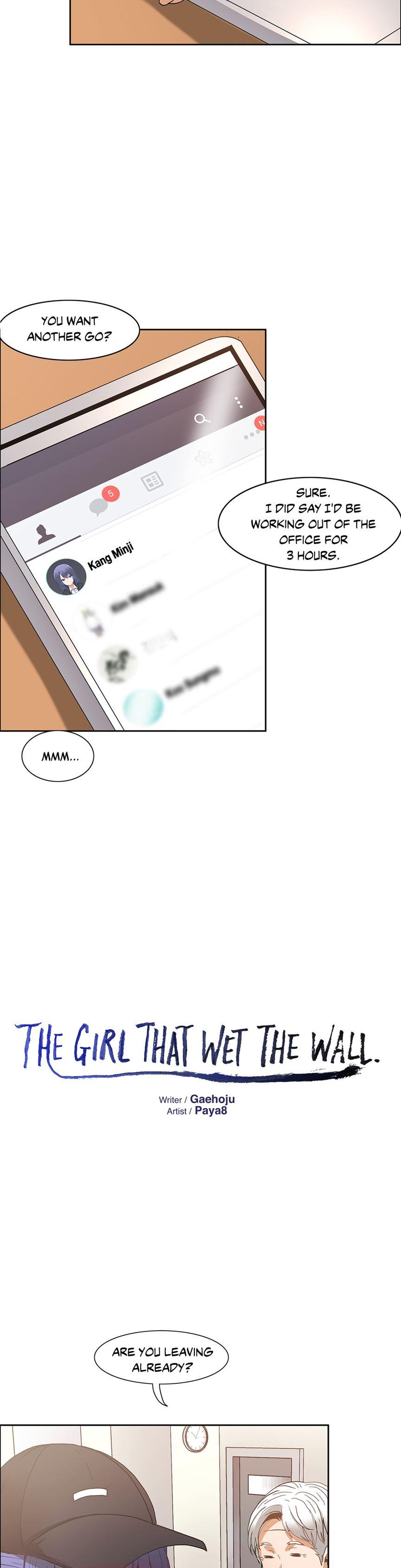 The Girl That Wet The Wall [korean] 5