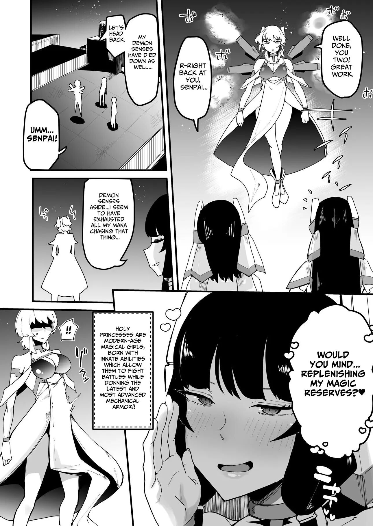 The Holy Futanari Princess ~both Friends And Foes Are After My Mana-concentrated Futanari Semen~ 1
