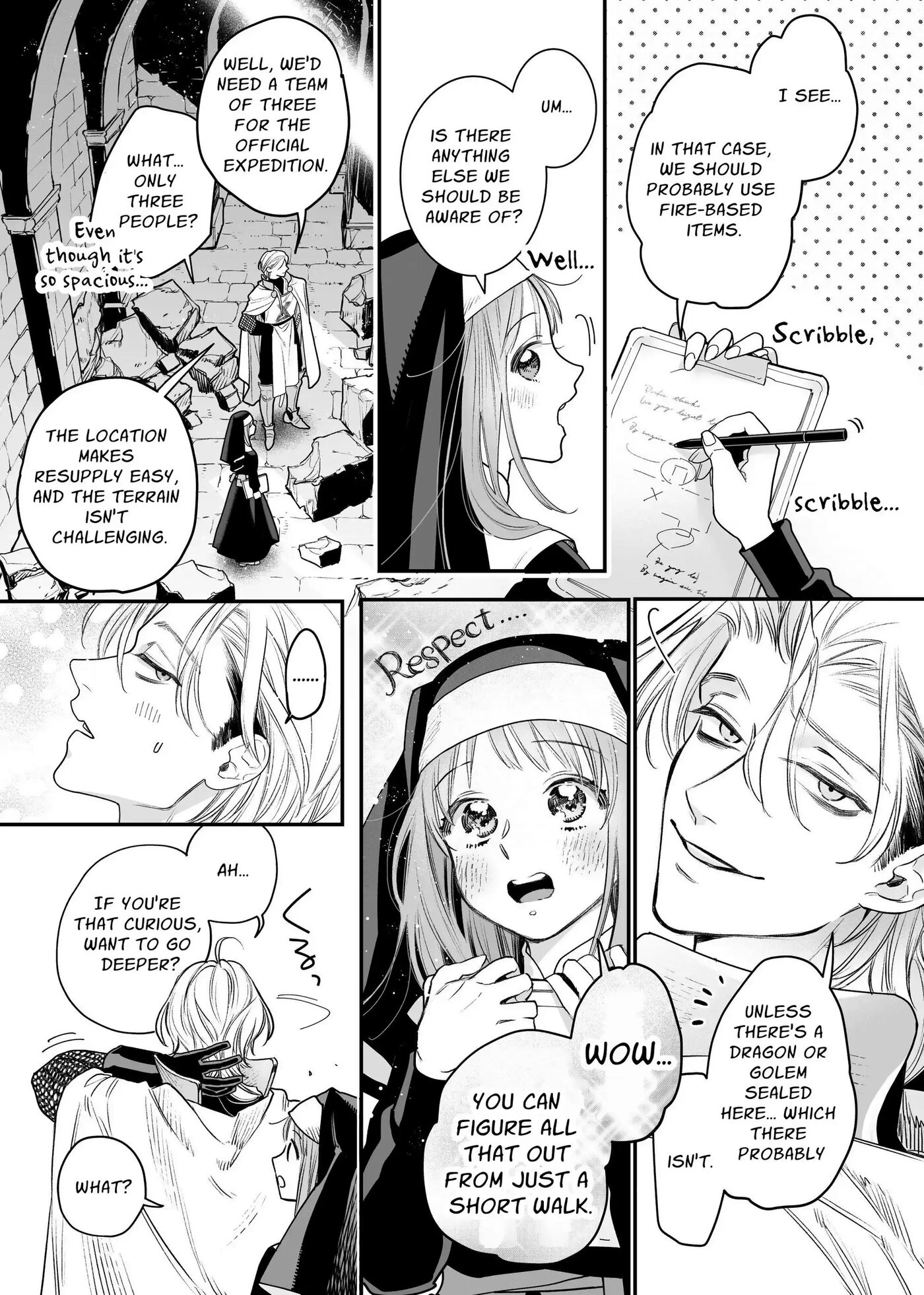 The Holy Knight Who Was Supposed To Be My Friend Confesses His Obsession For Me In A Dungeon Room 1